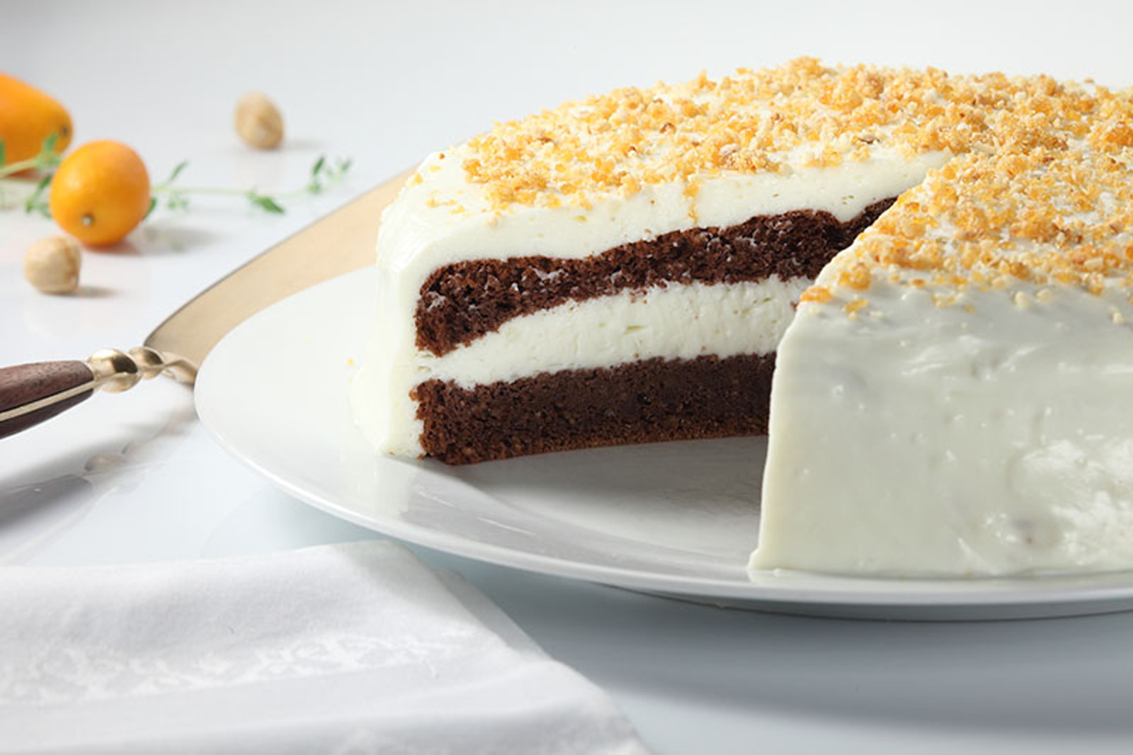 Bijela krokant torta