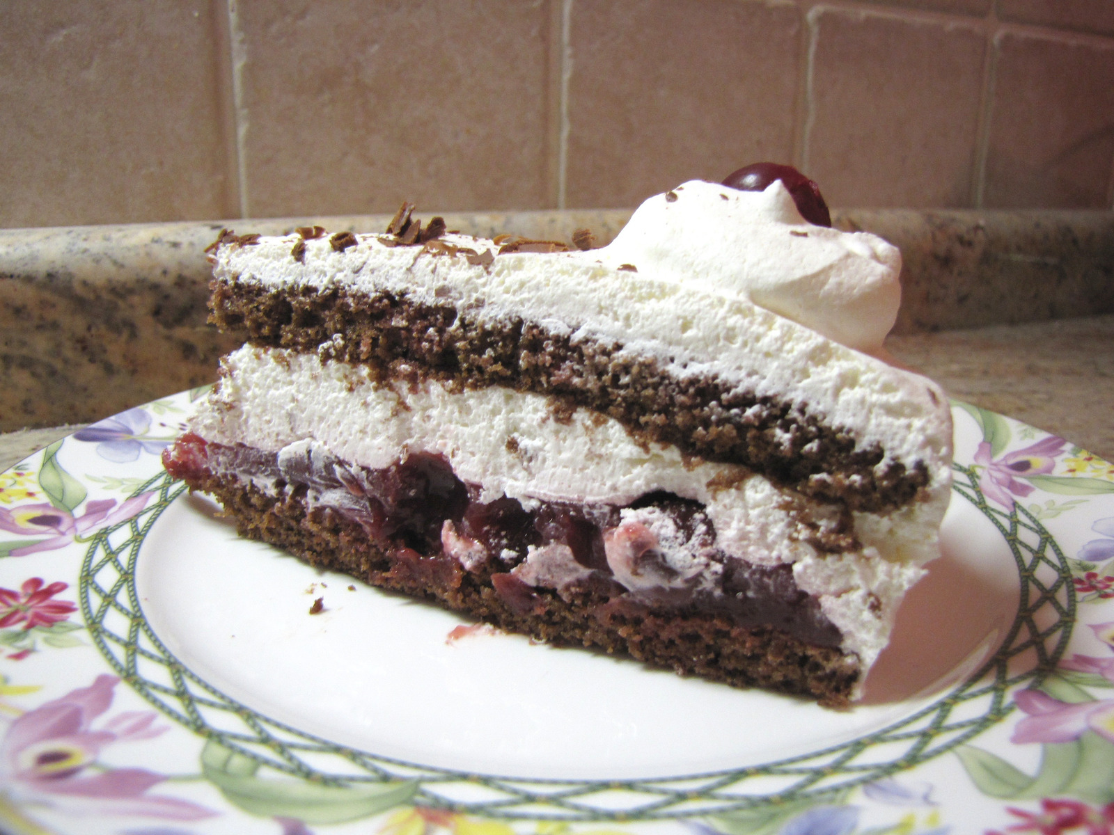Moja Schwarzwald torta – komad