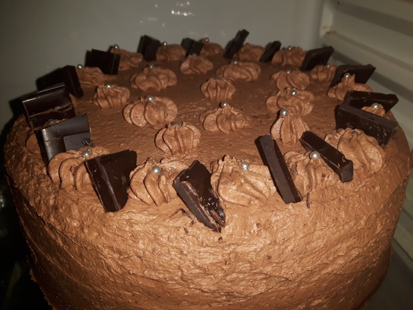 Čoko mousse torta sa bananama