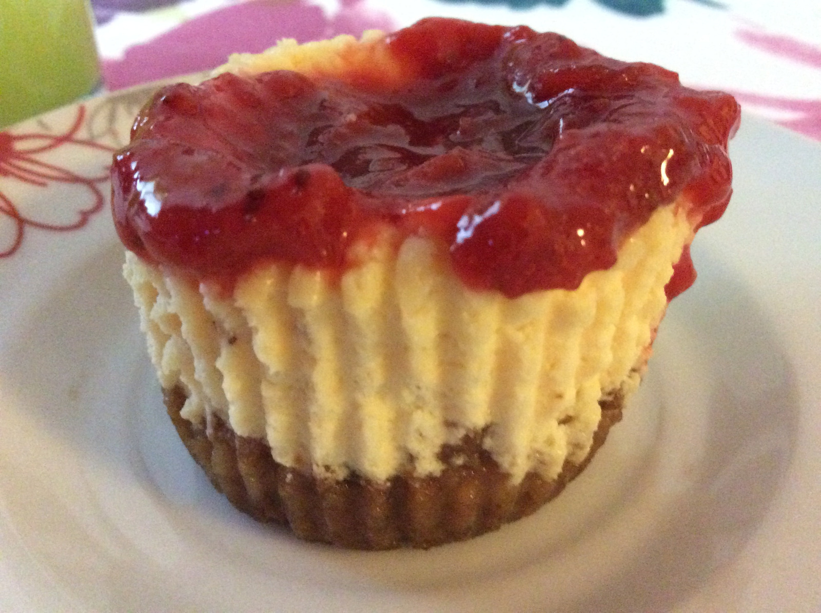 Cheesecake cupcake
