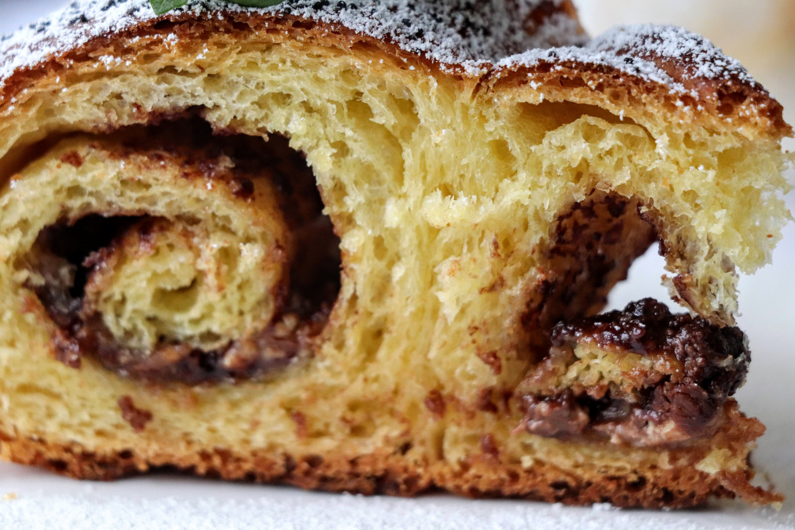 Brioche pecivo sa čokoladom