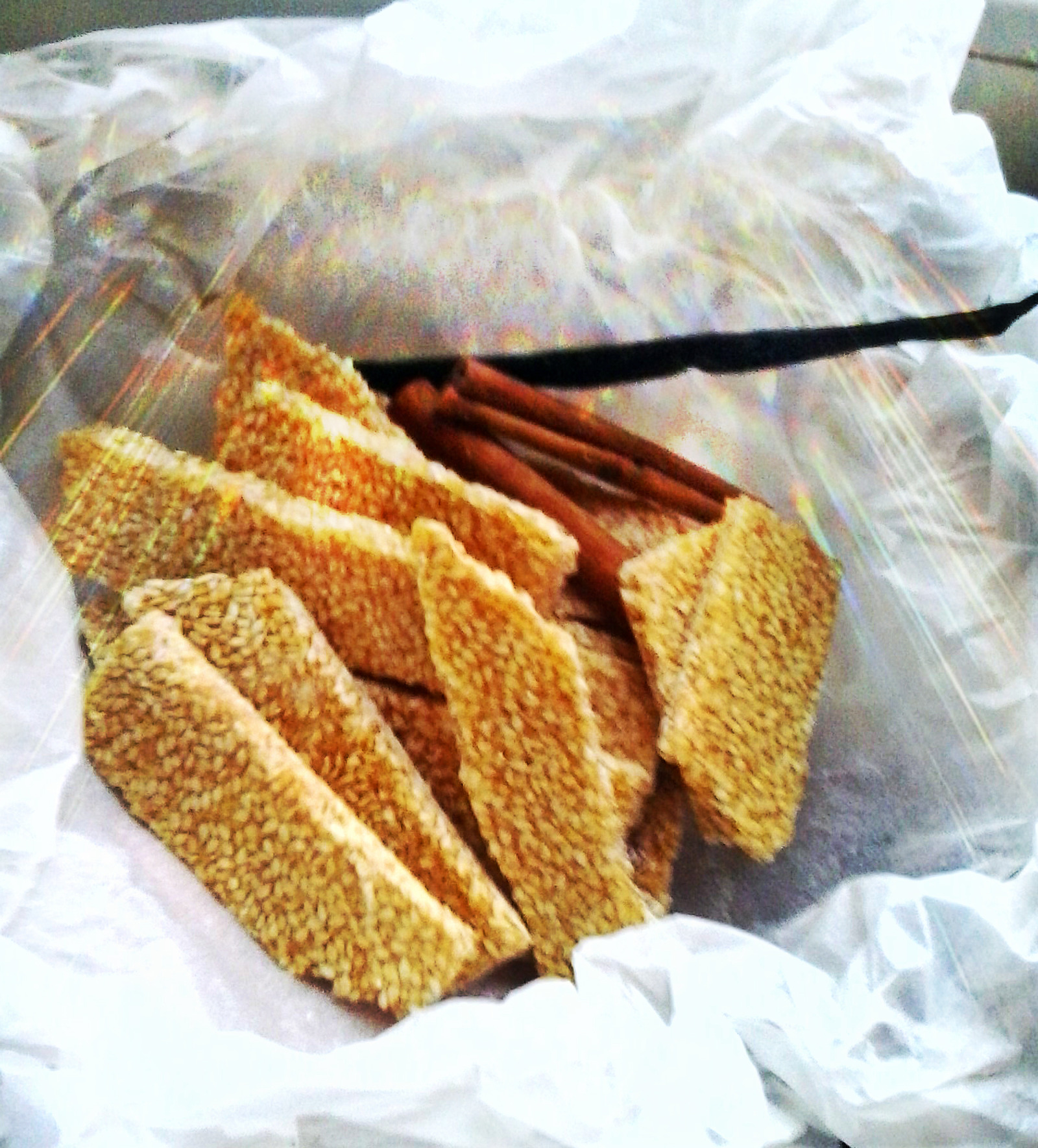 sesame &honey krokant