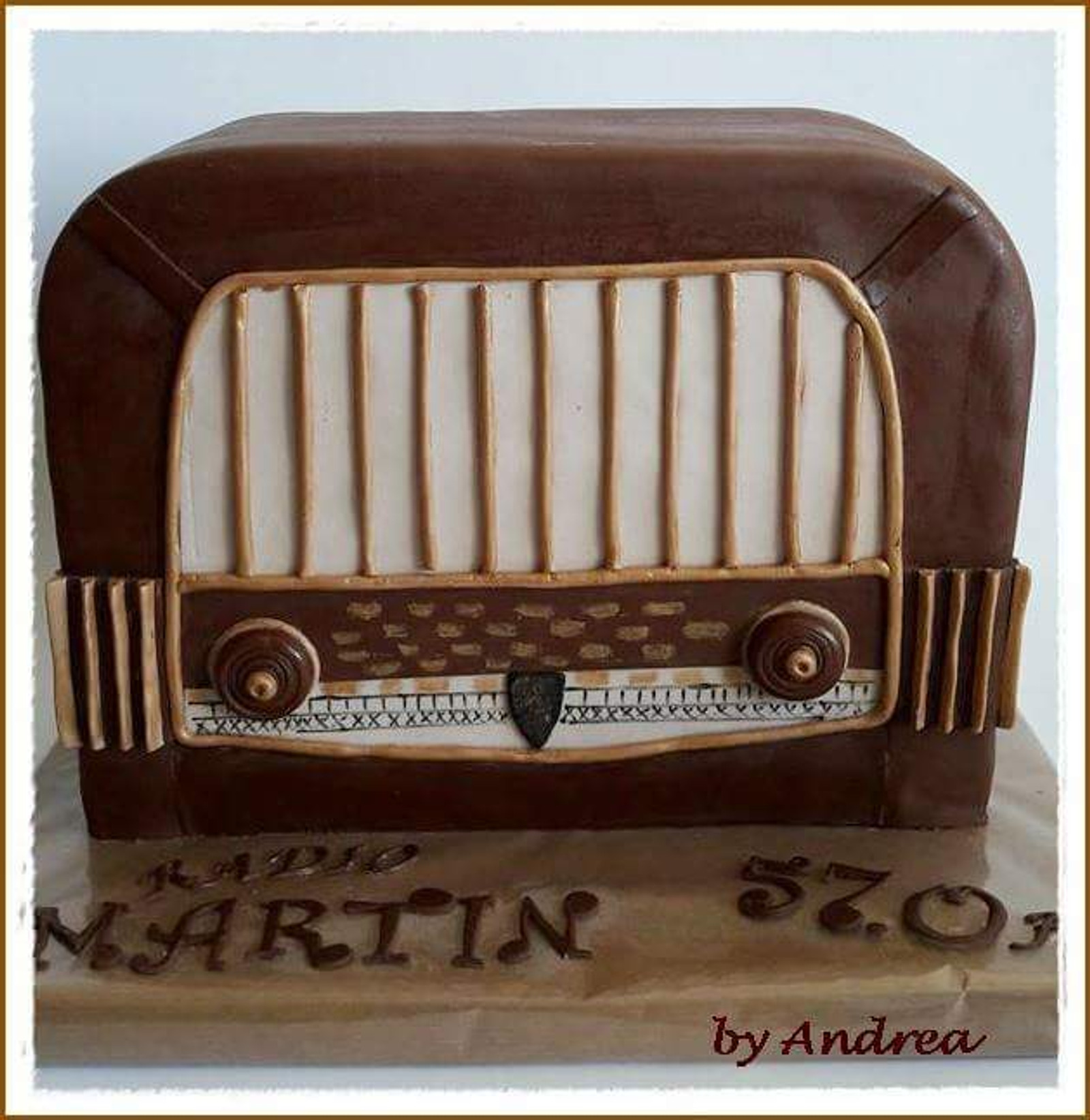 Radio cake