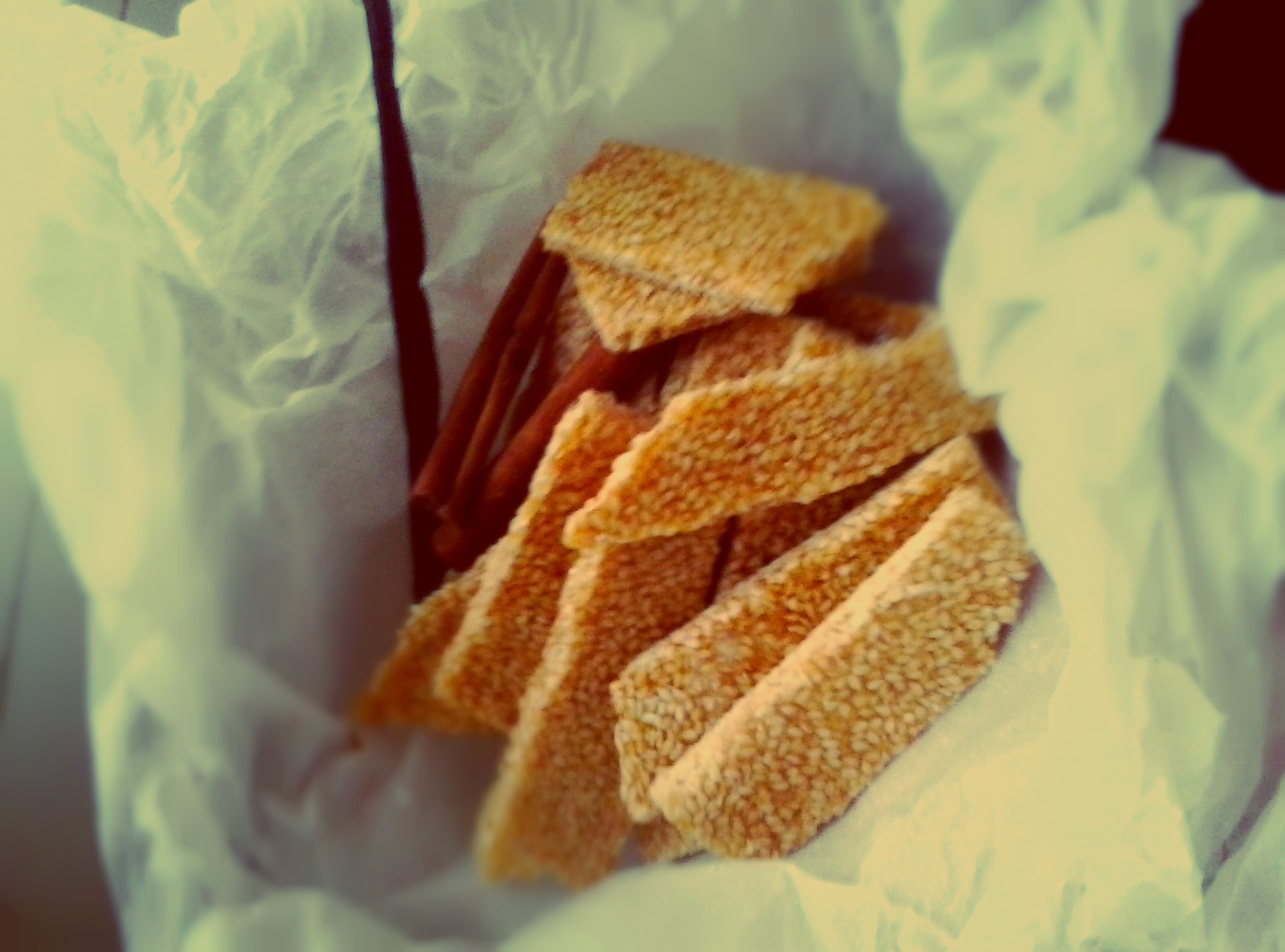 sesame &honey krokant