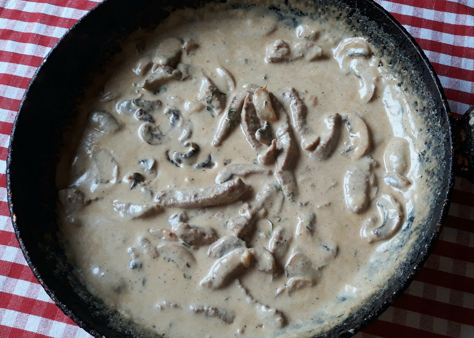 Beef Stroganof