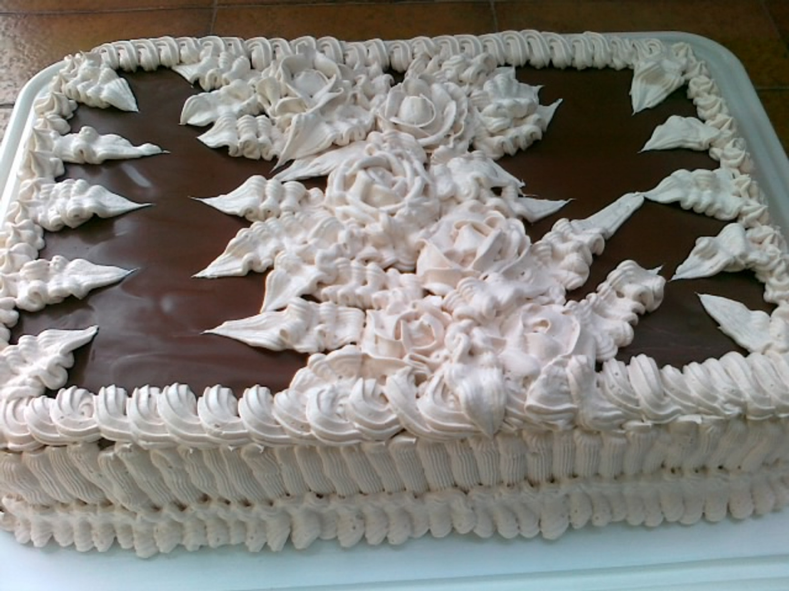 Posna snikers torta