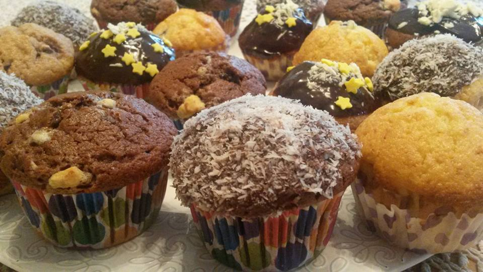 Čoko-koko i cherry muffini -double choco