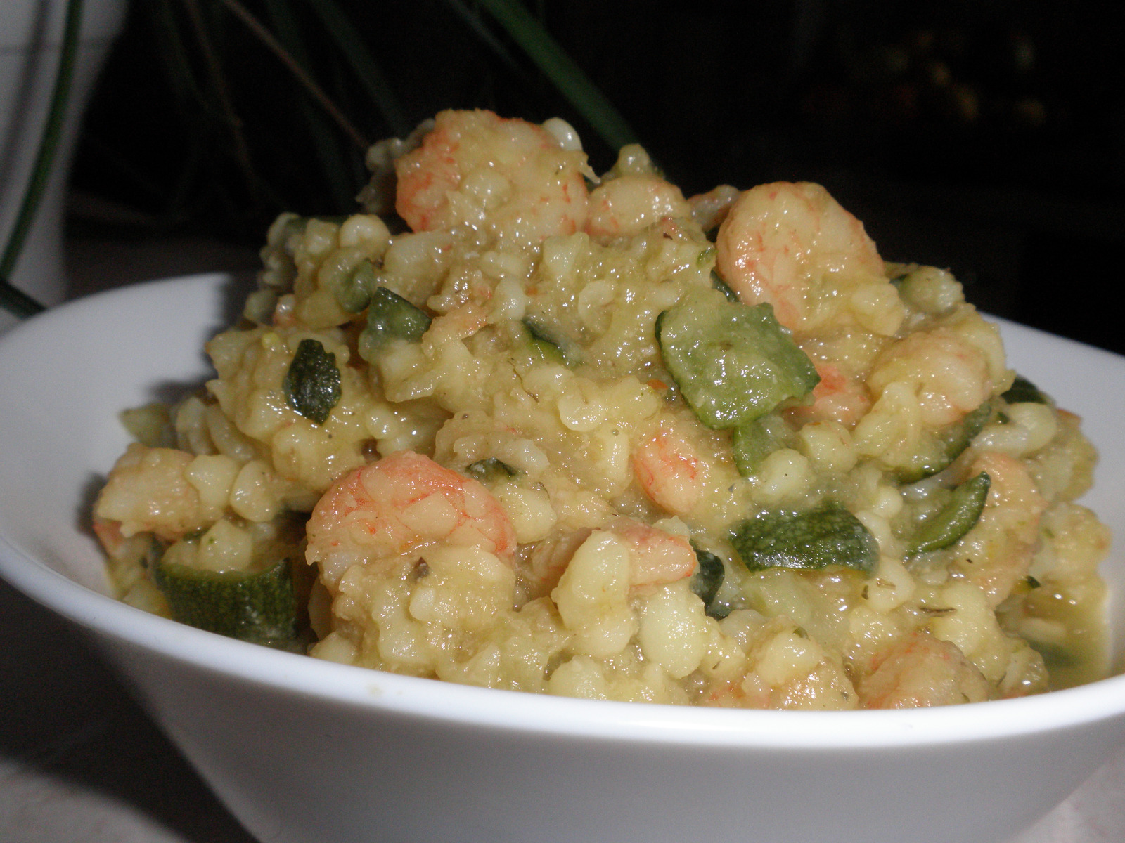 Bulgur sa gamberima