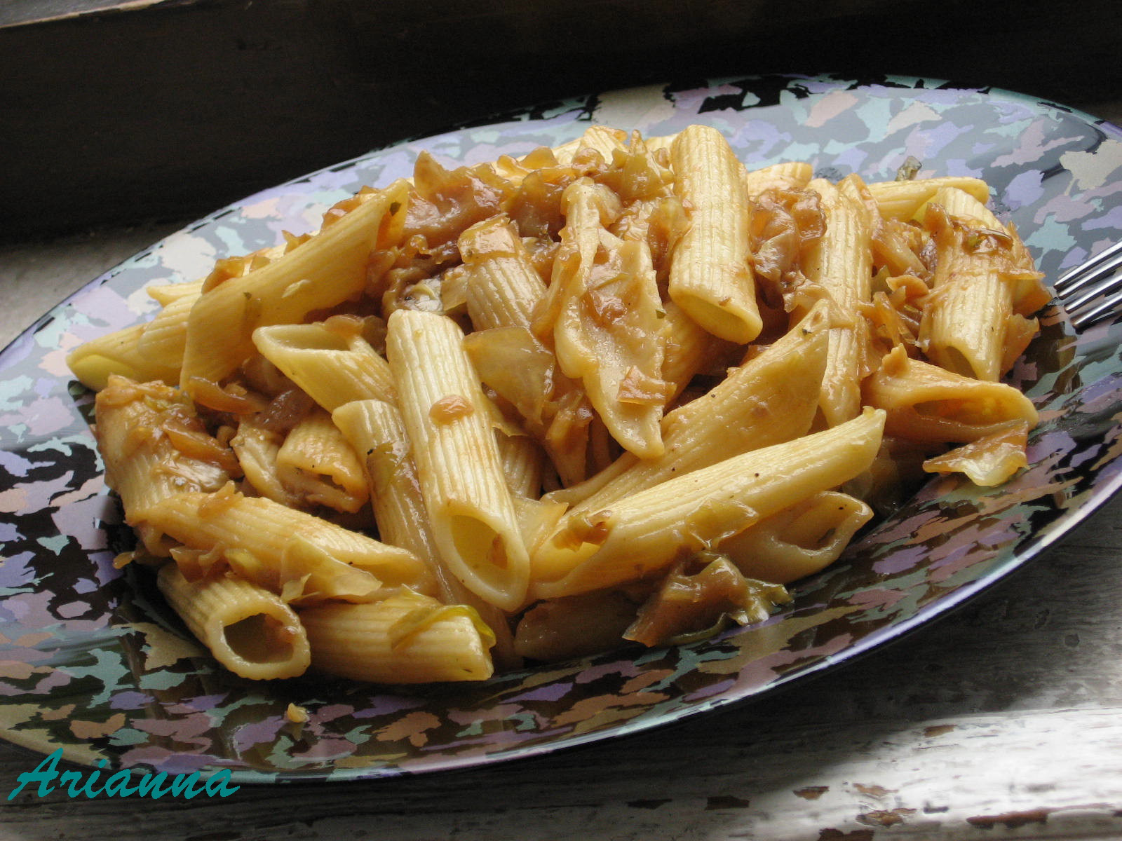 Dinstano zelje uz penne rigate…
