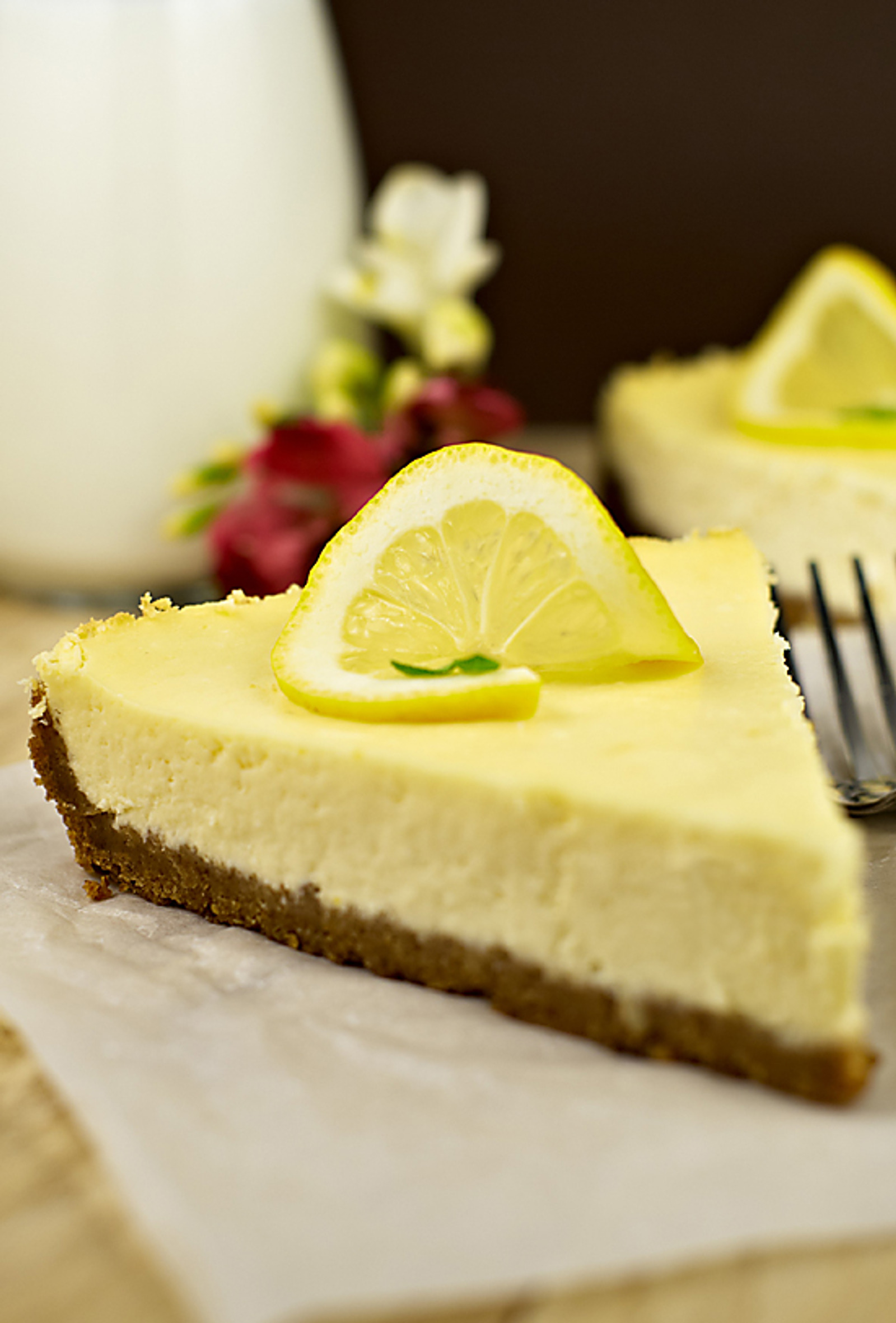 Lemon cheesecake