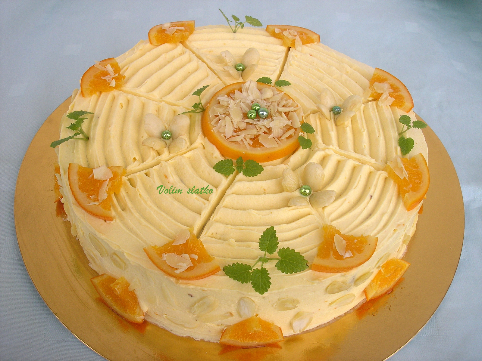 Torta od naranče i badema