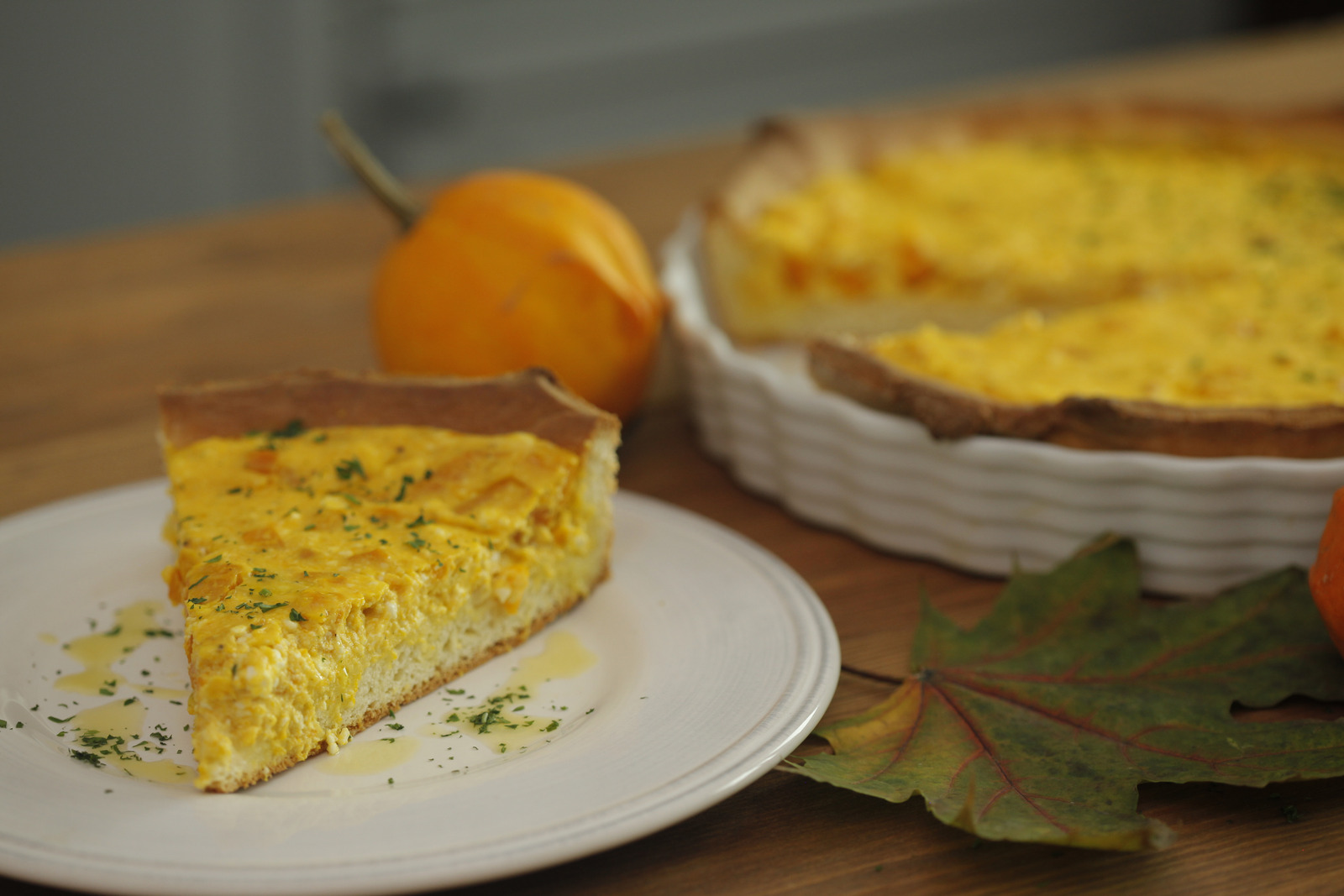 Quiche od bundeve, sira i luka