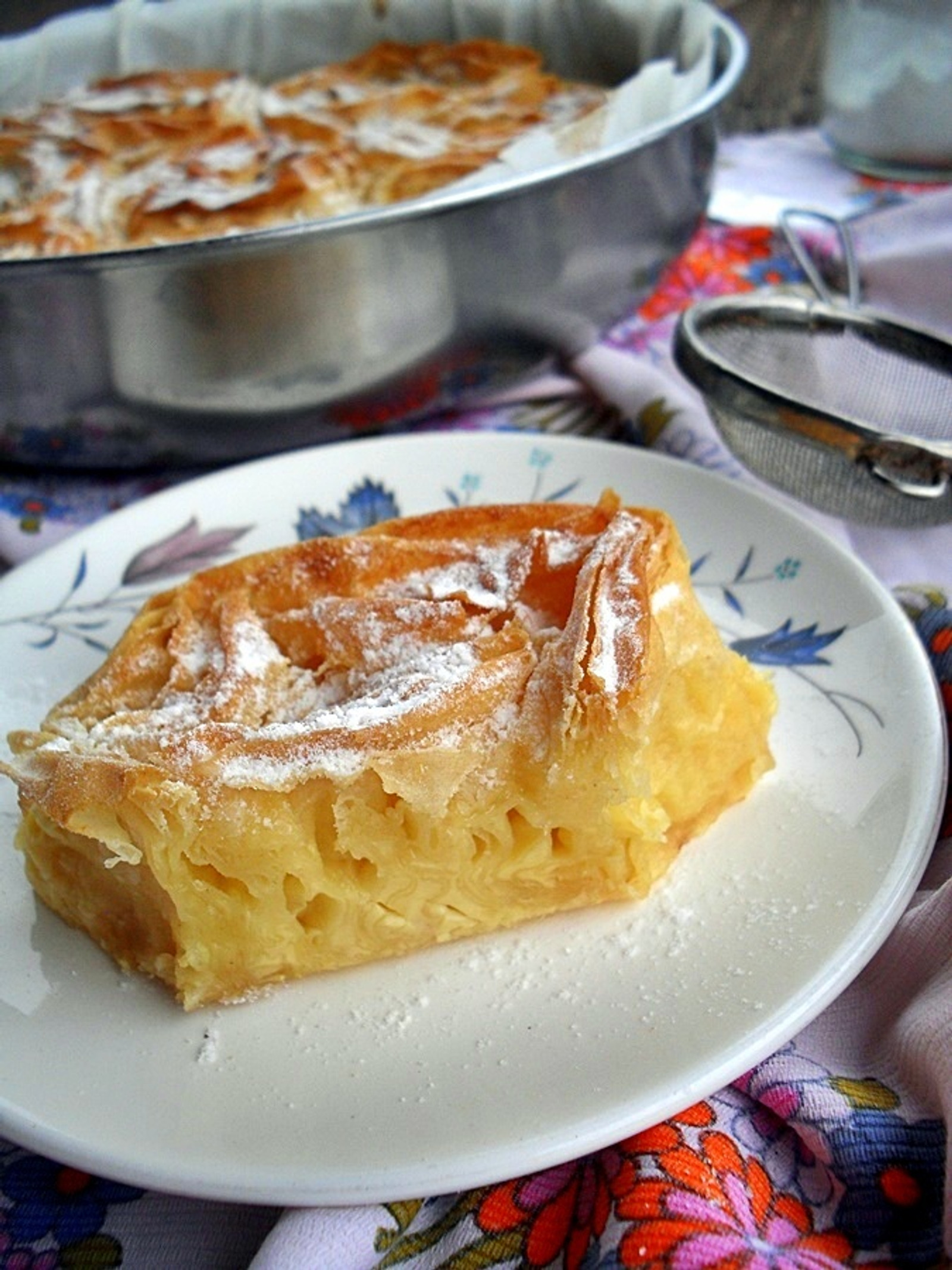Mlečna vanil pita
