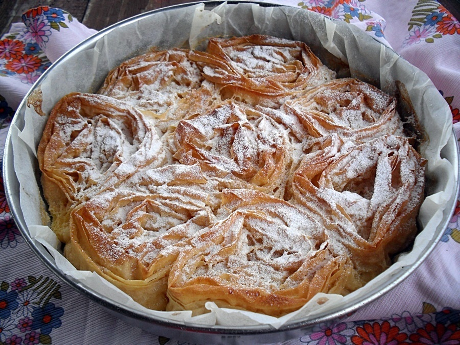 Mlečna vanil pita