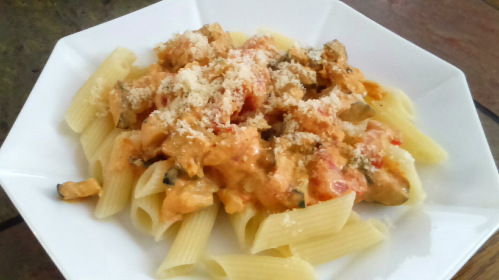 Testenina sa tikvicama i parmezanom by Marianac80