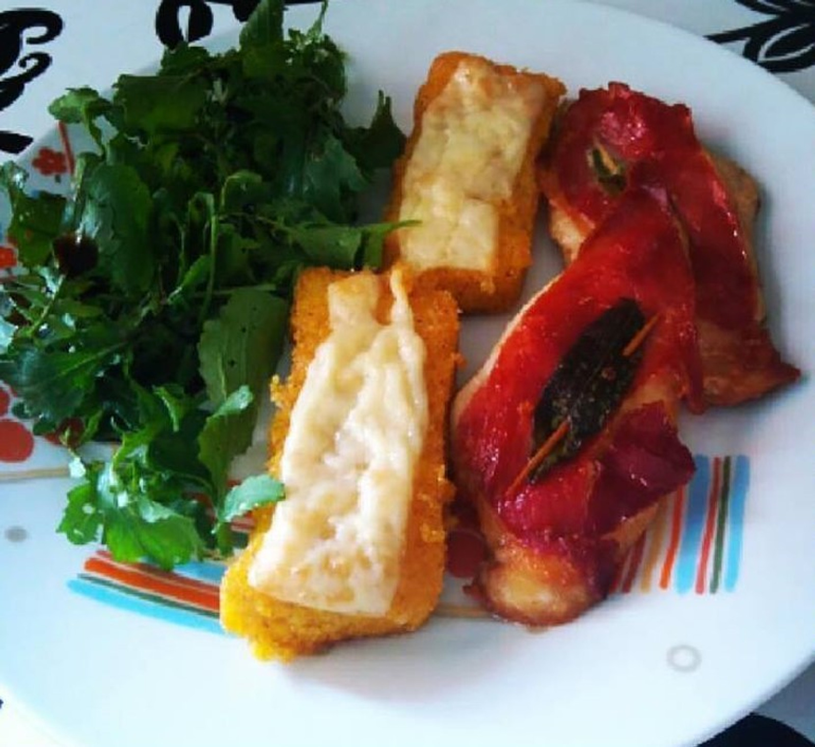Saltimbocca s zapečenom palentom