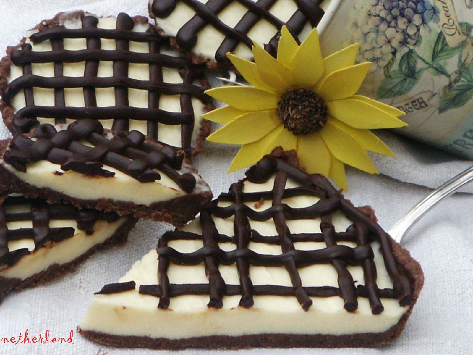 Tart od bijele čokolade