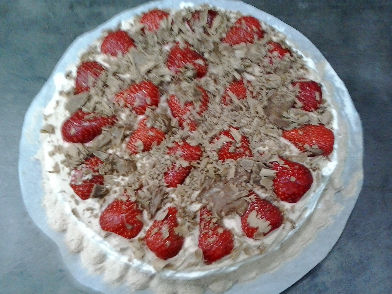 Samo okruglo je torta