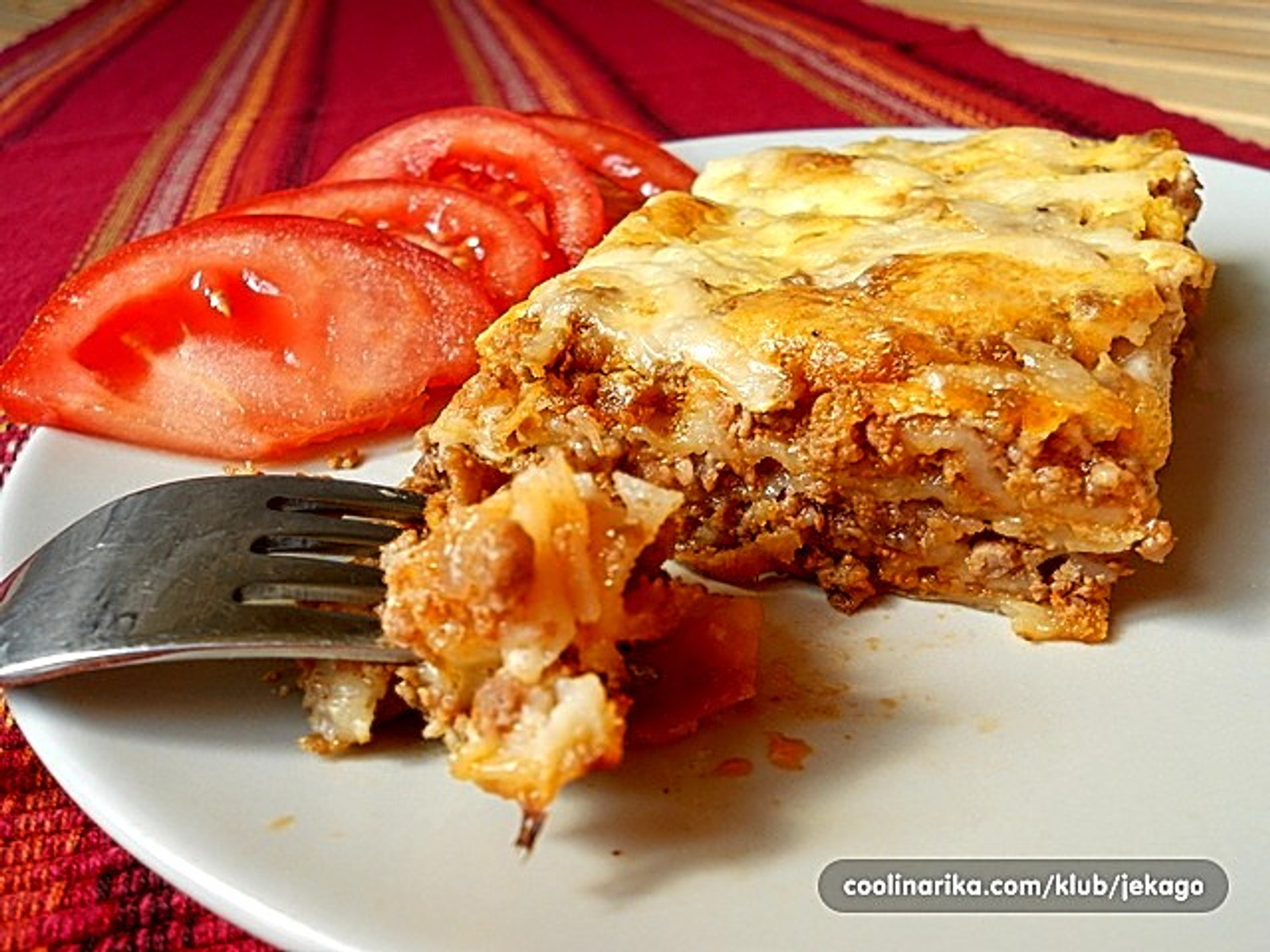 Lazanje sa domacim testom (pravi recept)
