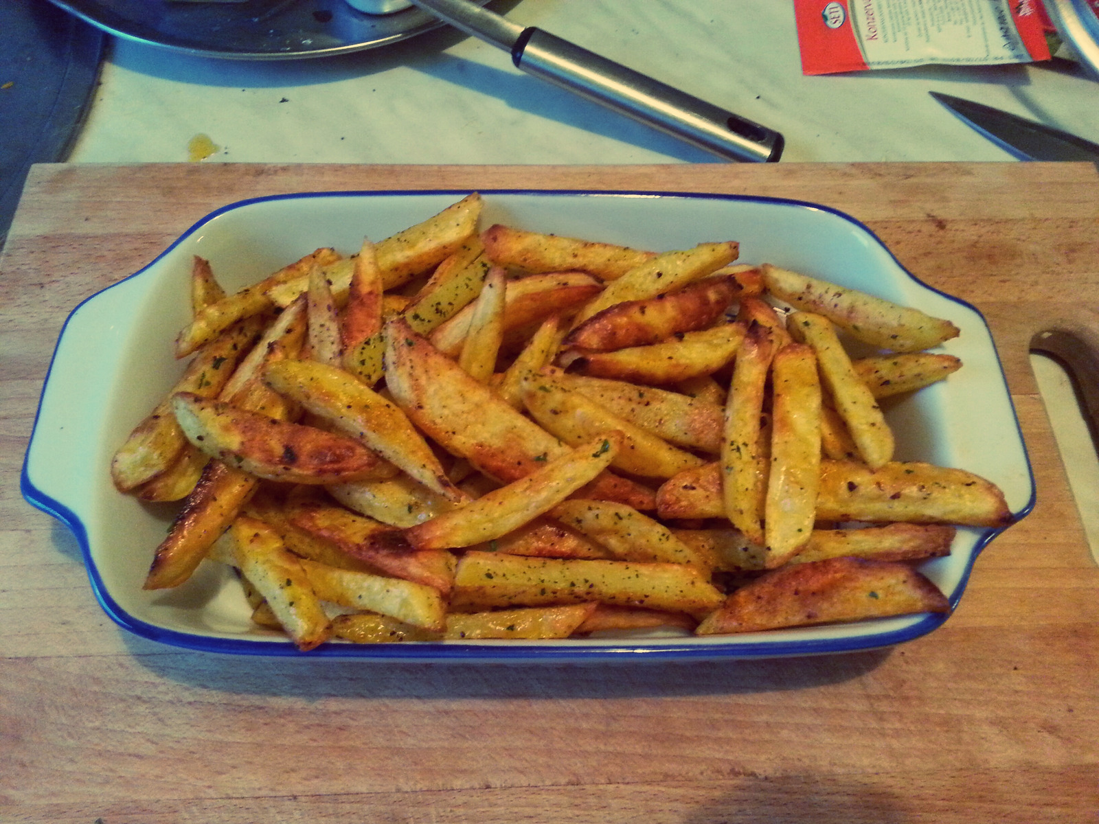 Hrskavi pomfrit iz pećnice