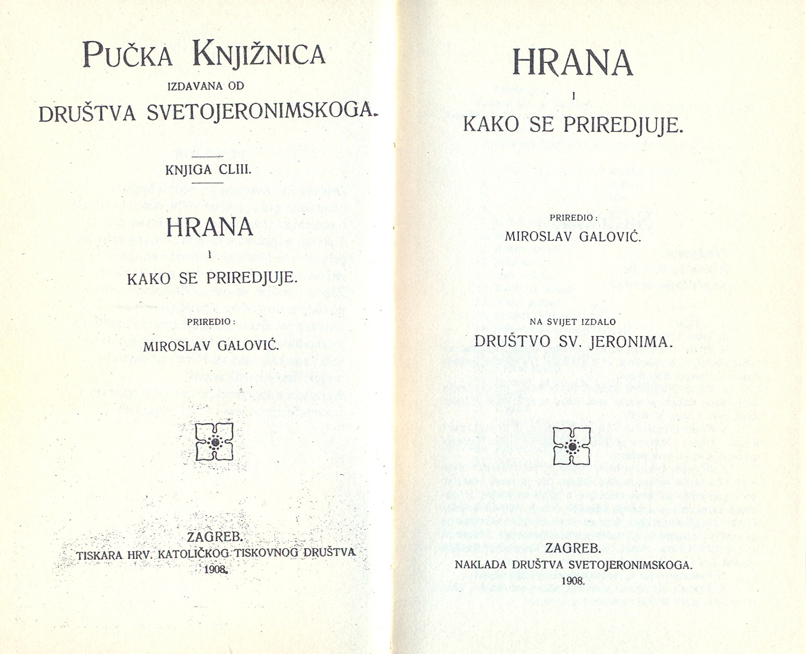 O molitvi prije jela iz pučke kuharice iz 1908. godine