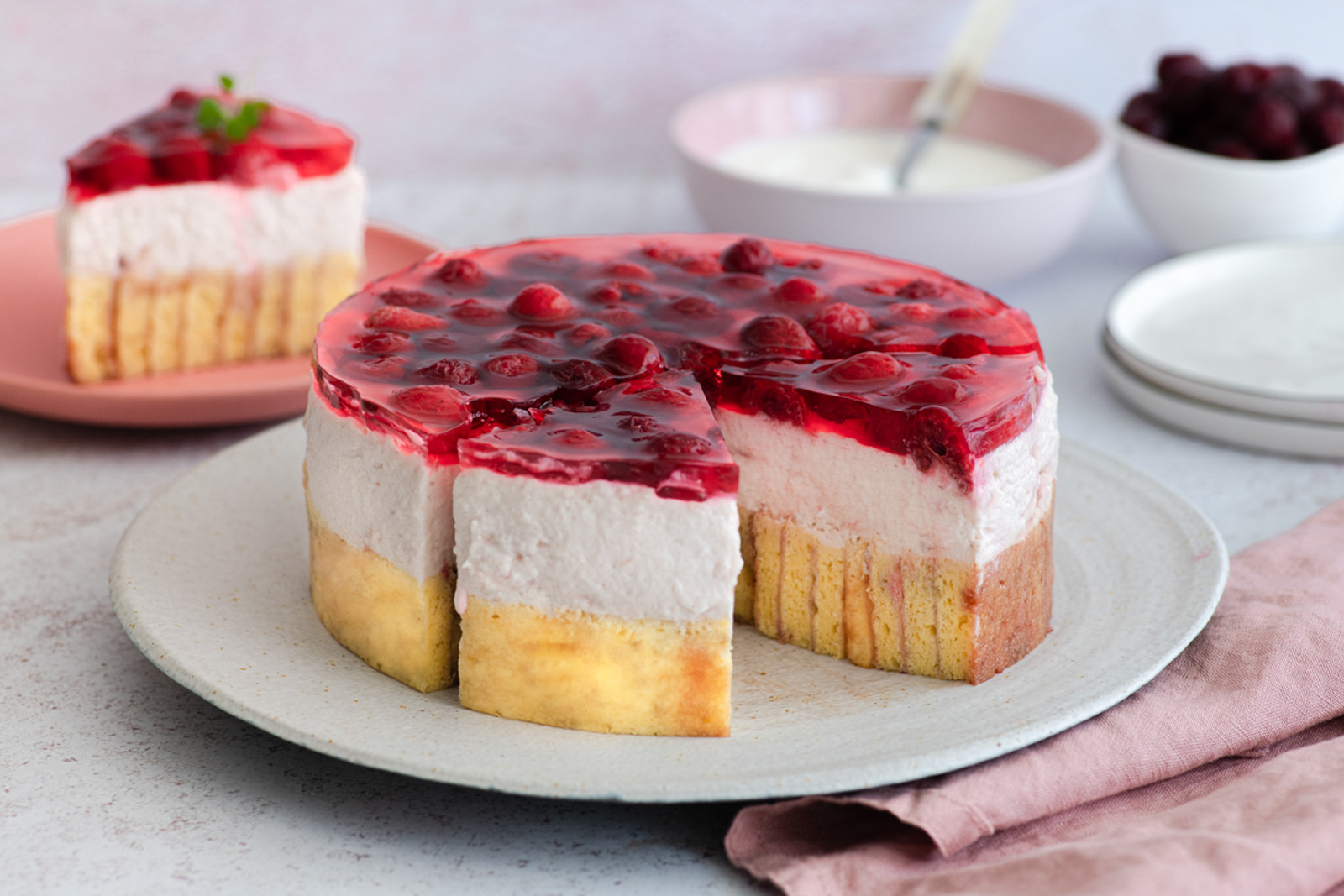 Torta s malinama