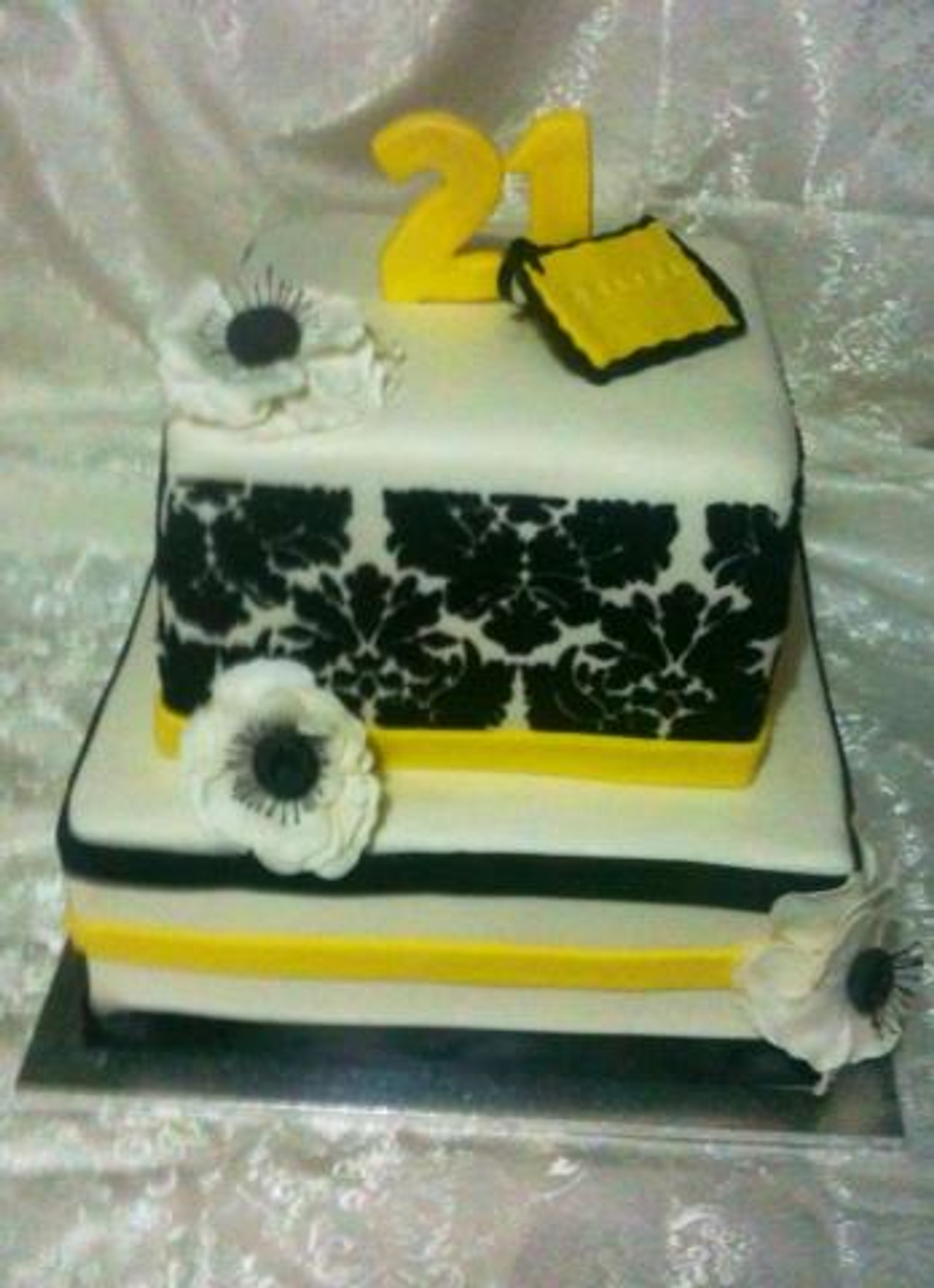 Damask torta za 21 rodjendam