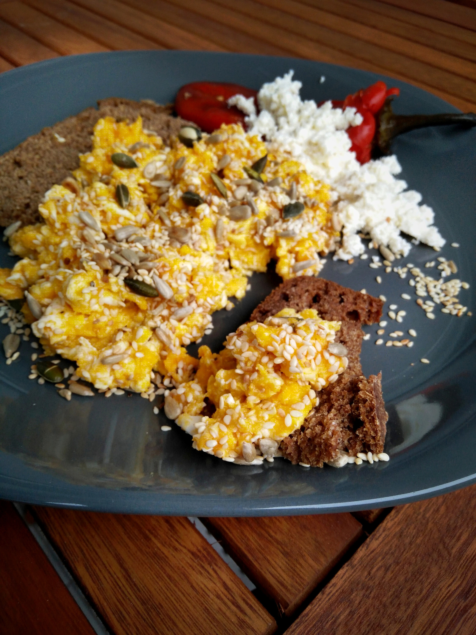 Pumpkin Eggs by Ines