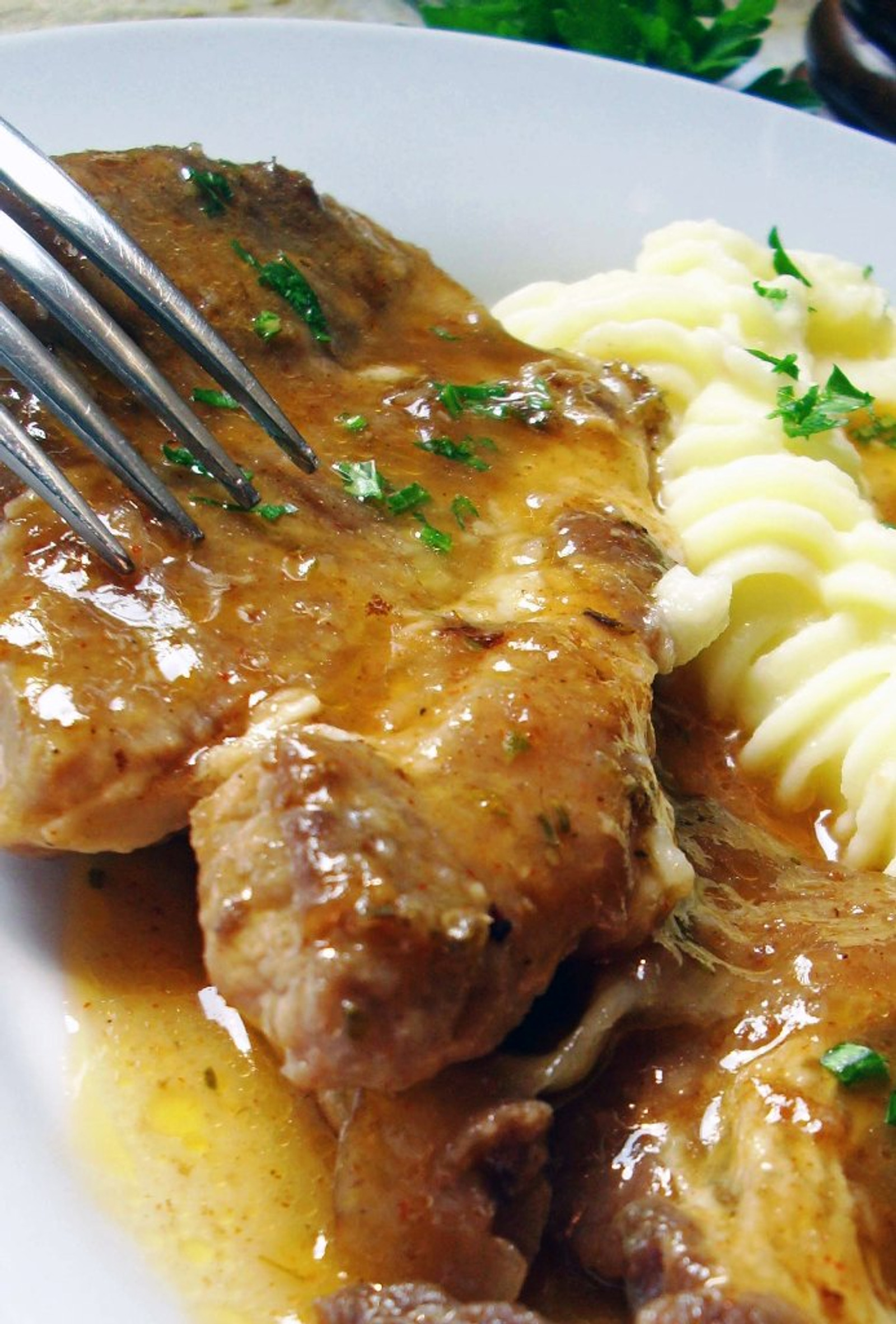 Vratina u umaku od piva