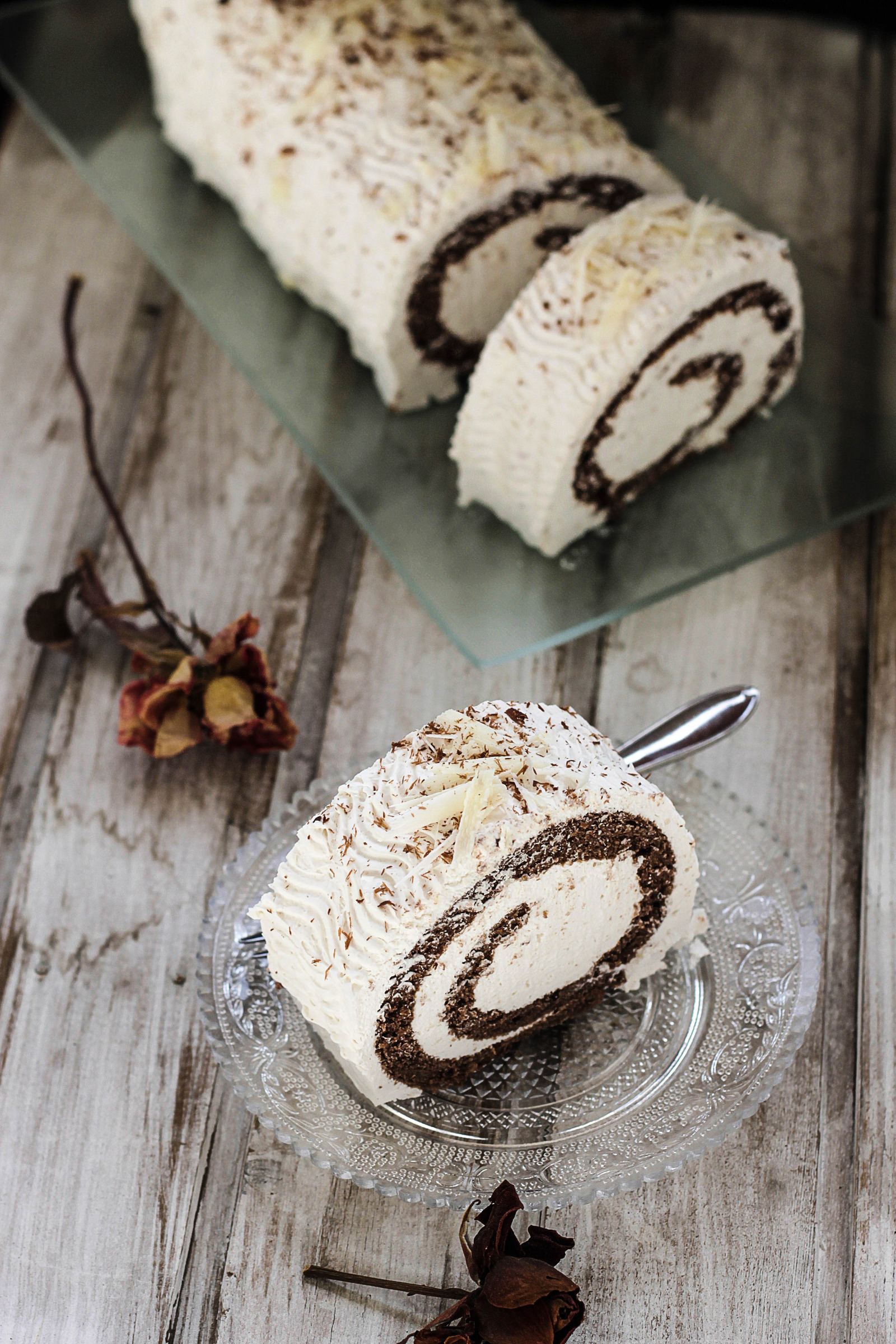 Panna cotta rolat