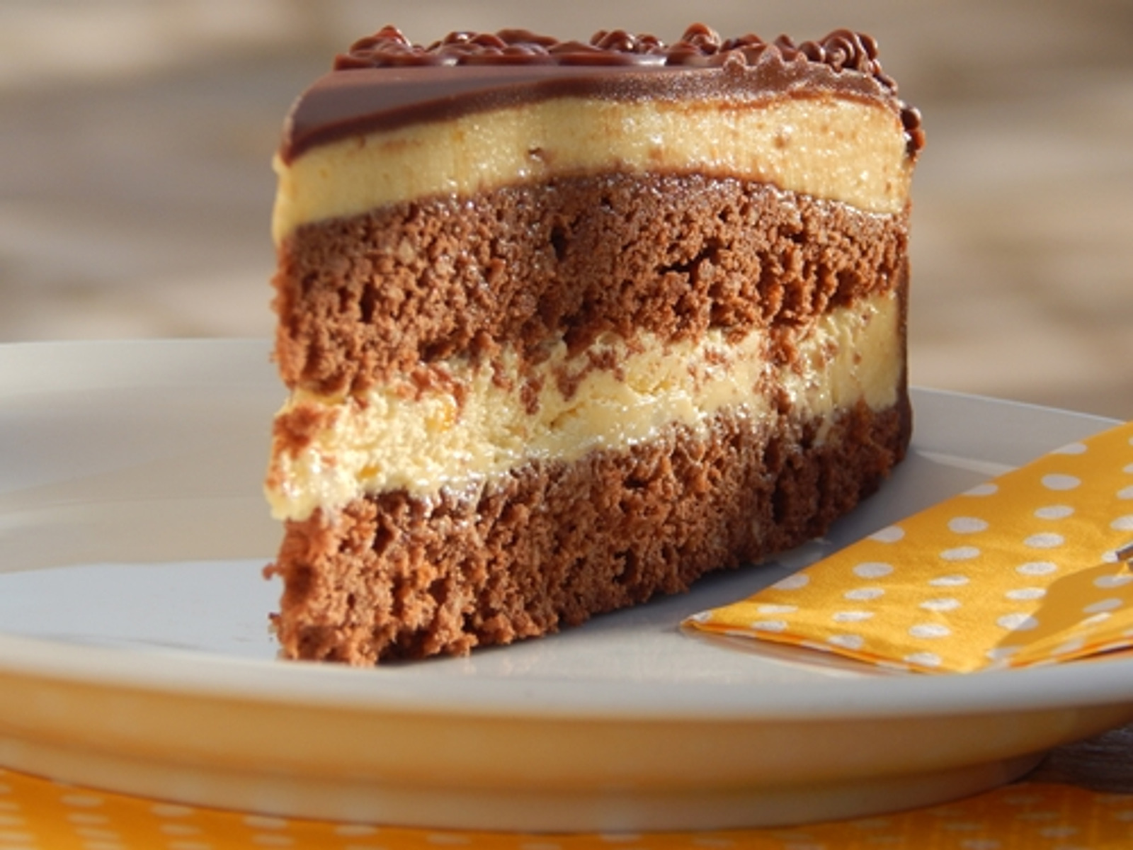 Čoko vanili torta