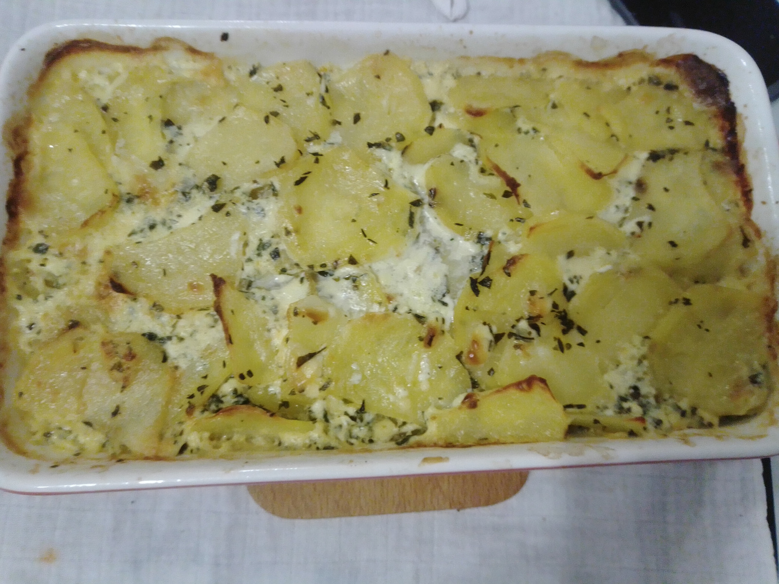 Rustikalan krumpir gratin