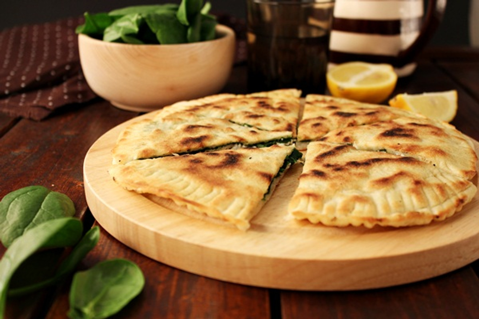 Turske palačinke – Gözleme sa špinatom i feta sirom