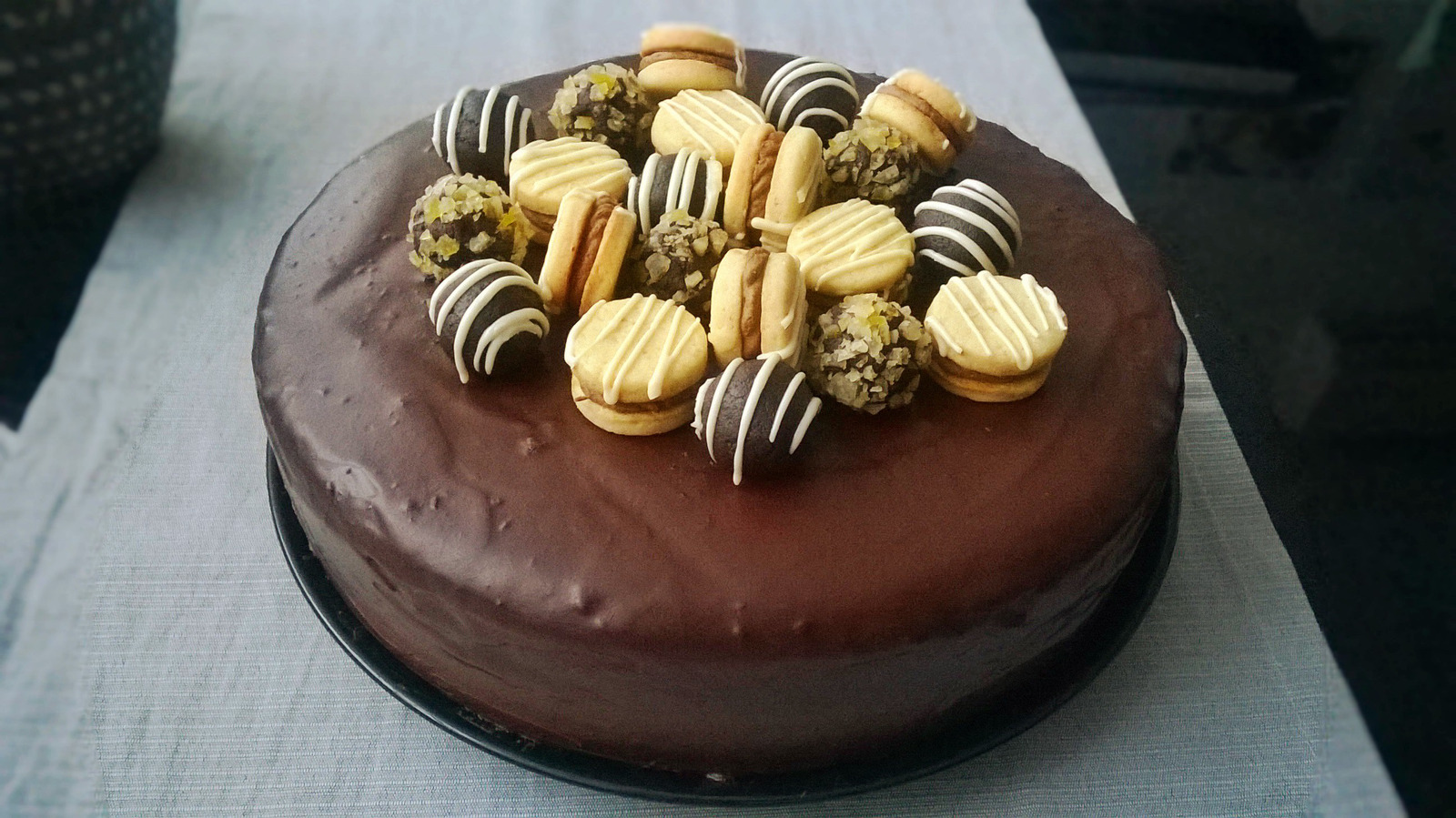 Kakao torta s narančama i čokoladom