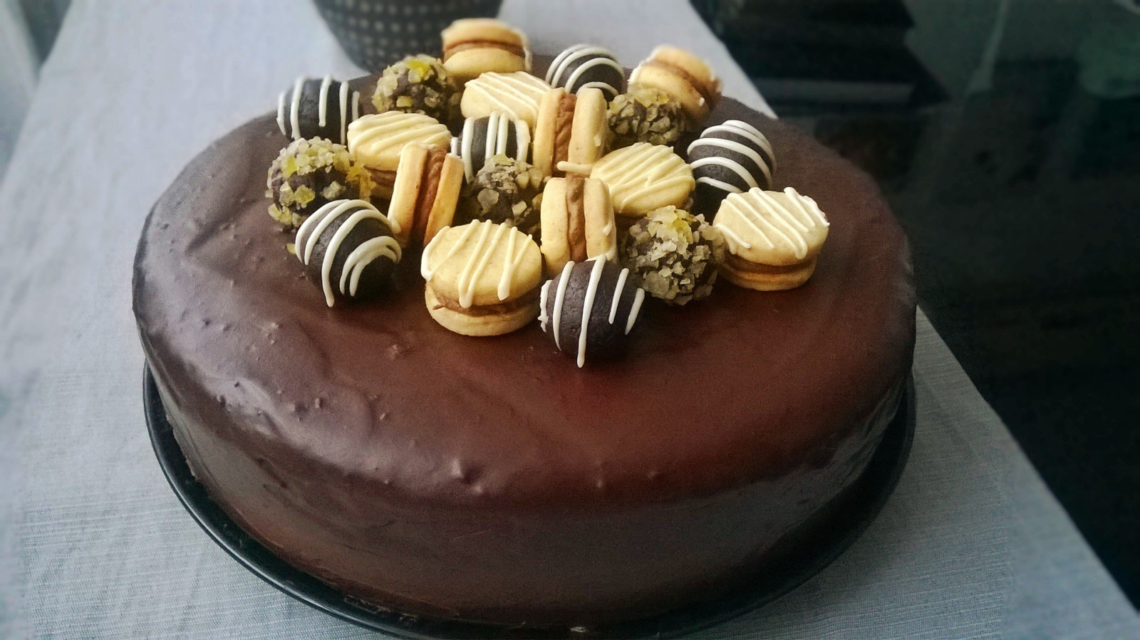 Kakao torta s narančama i čokoladom