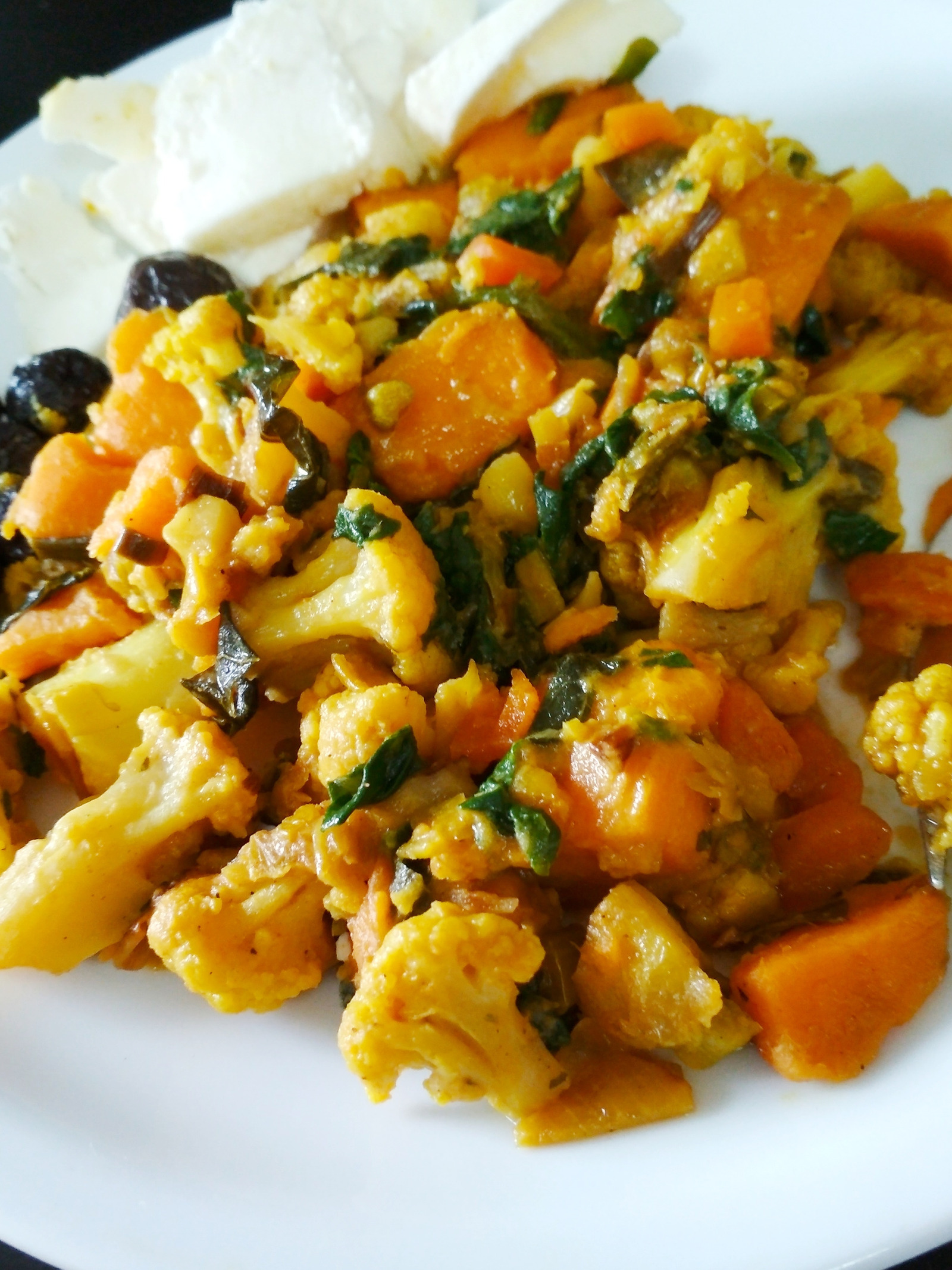 Batat i Cvjetača Stir Fry