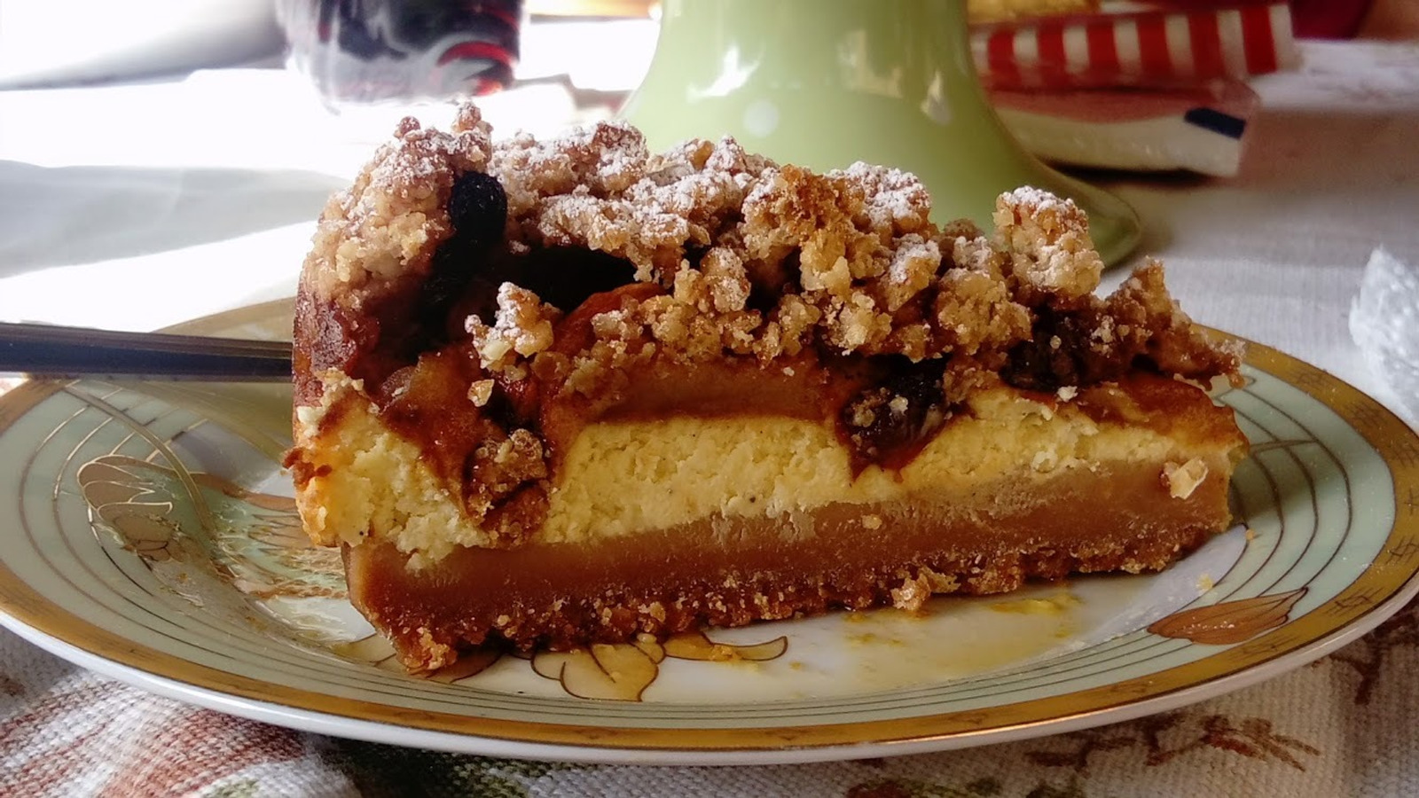 Torta Šefica  (Cheese cake s jabukama)