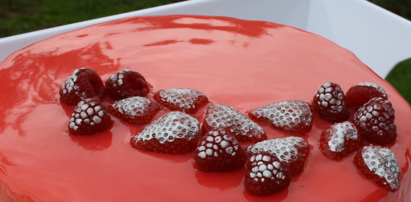 Sjajna glazura za tortu (staklena, zrcalna) - Glossy glaze (mirror)
