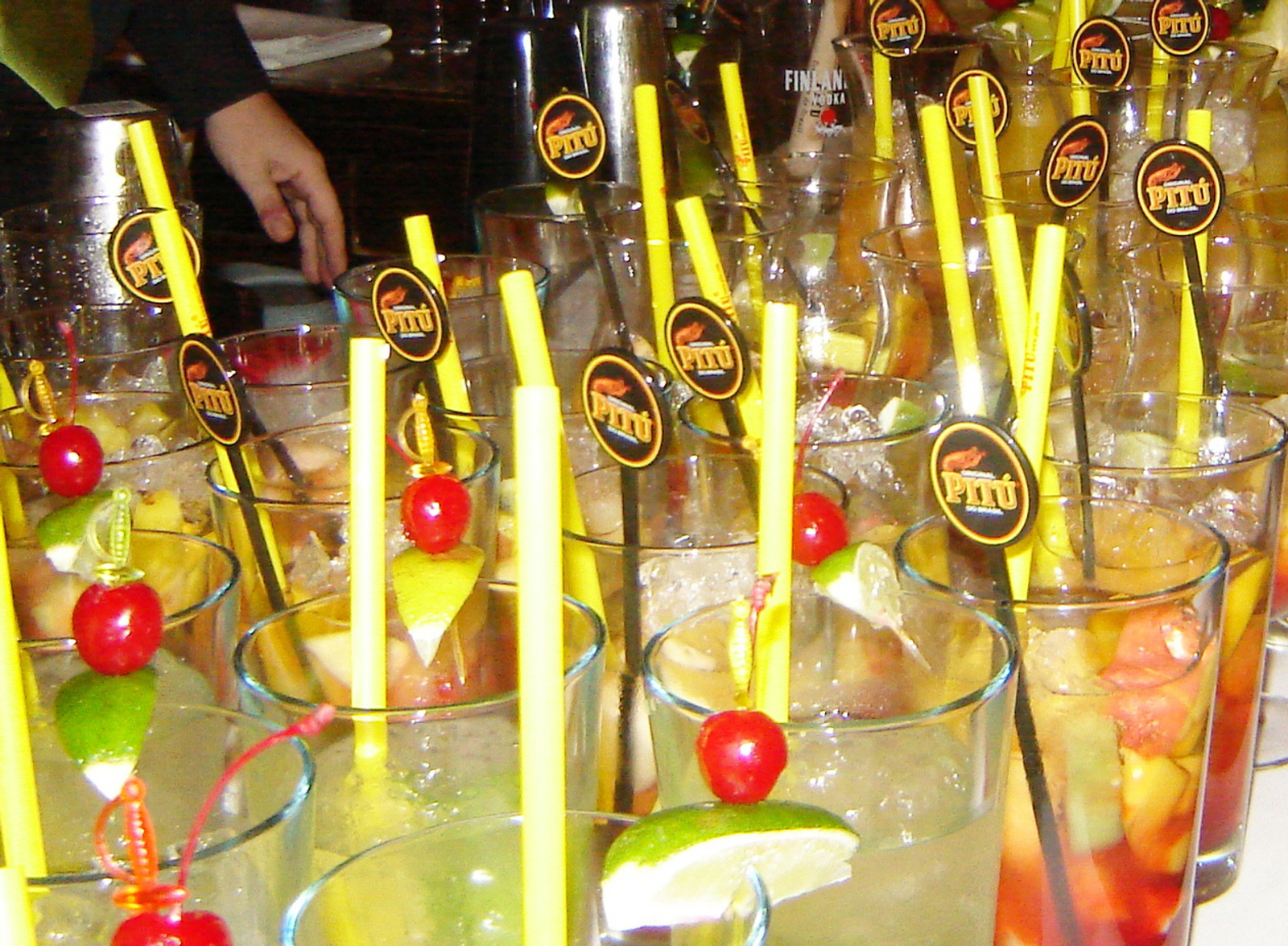 Fruit caipirinha