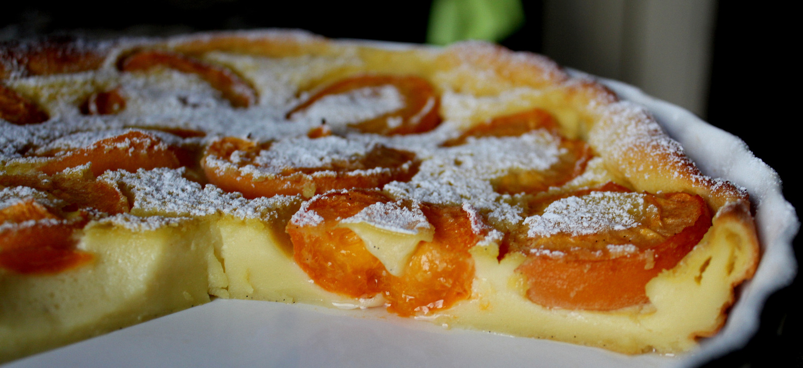 Apricot Flaugnarde ( kremasta poslastica od kajsija )