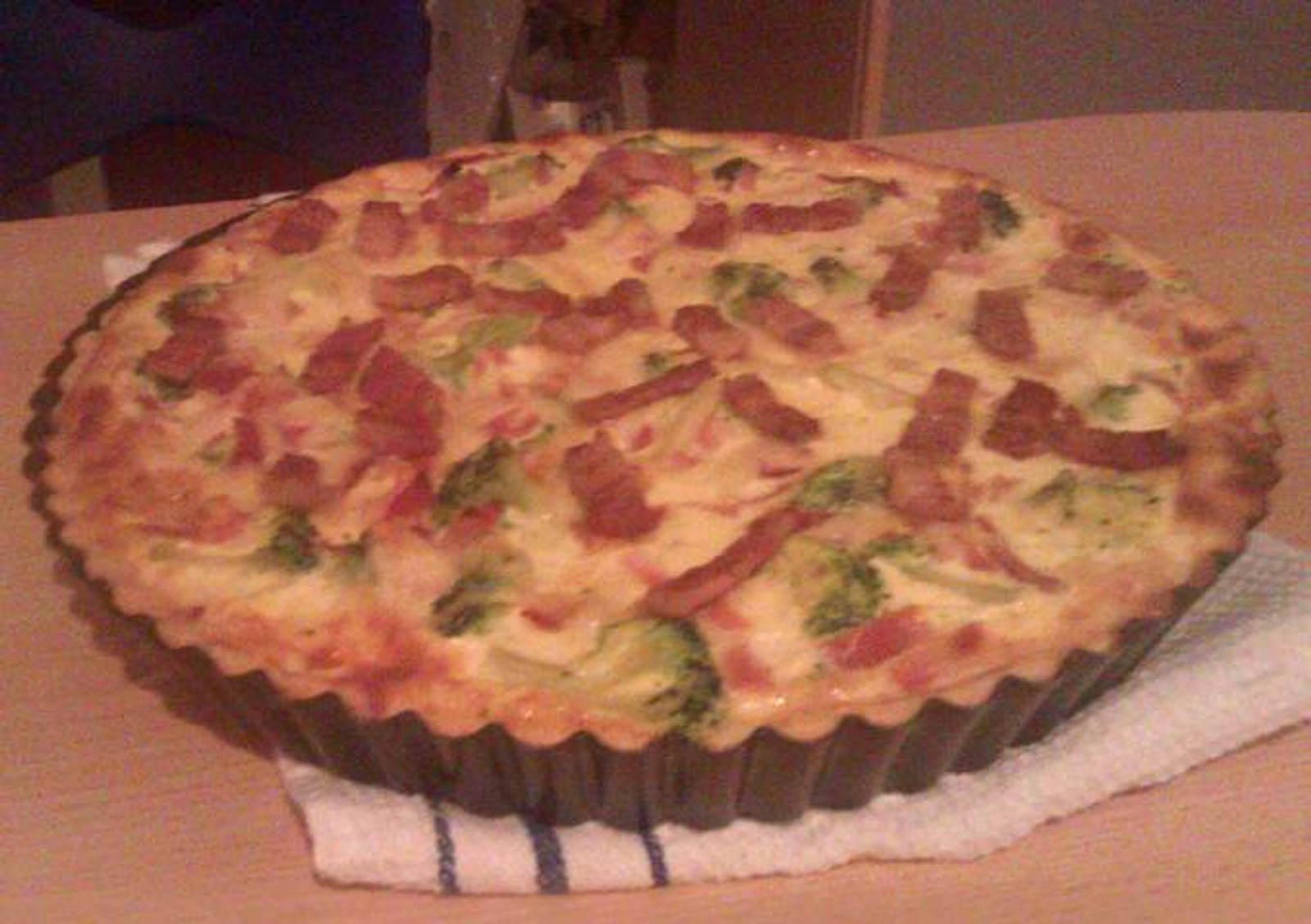 quiche sa brokulom i šunkom by coolinarika