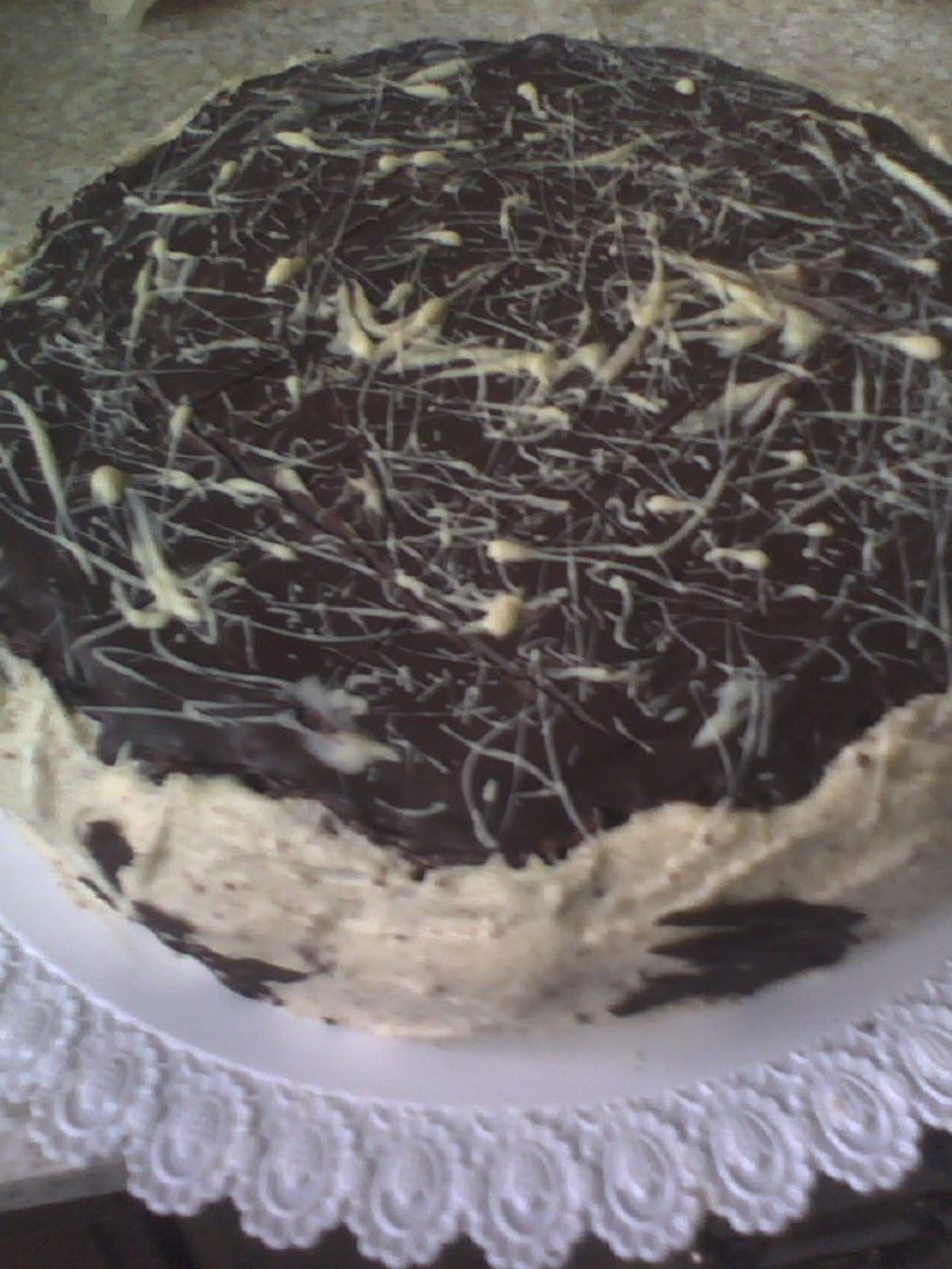 Malakoff brownies torta