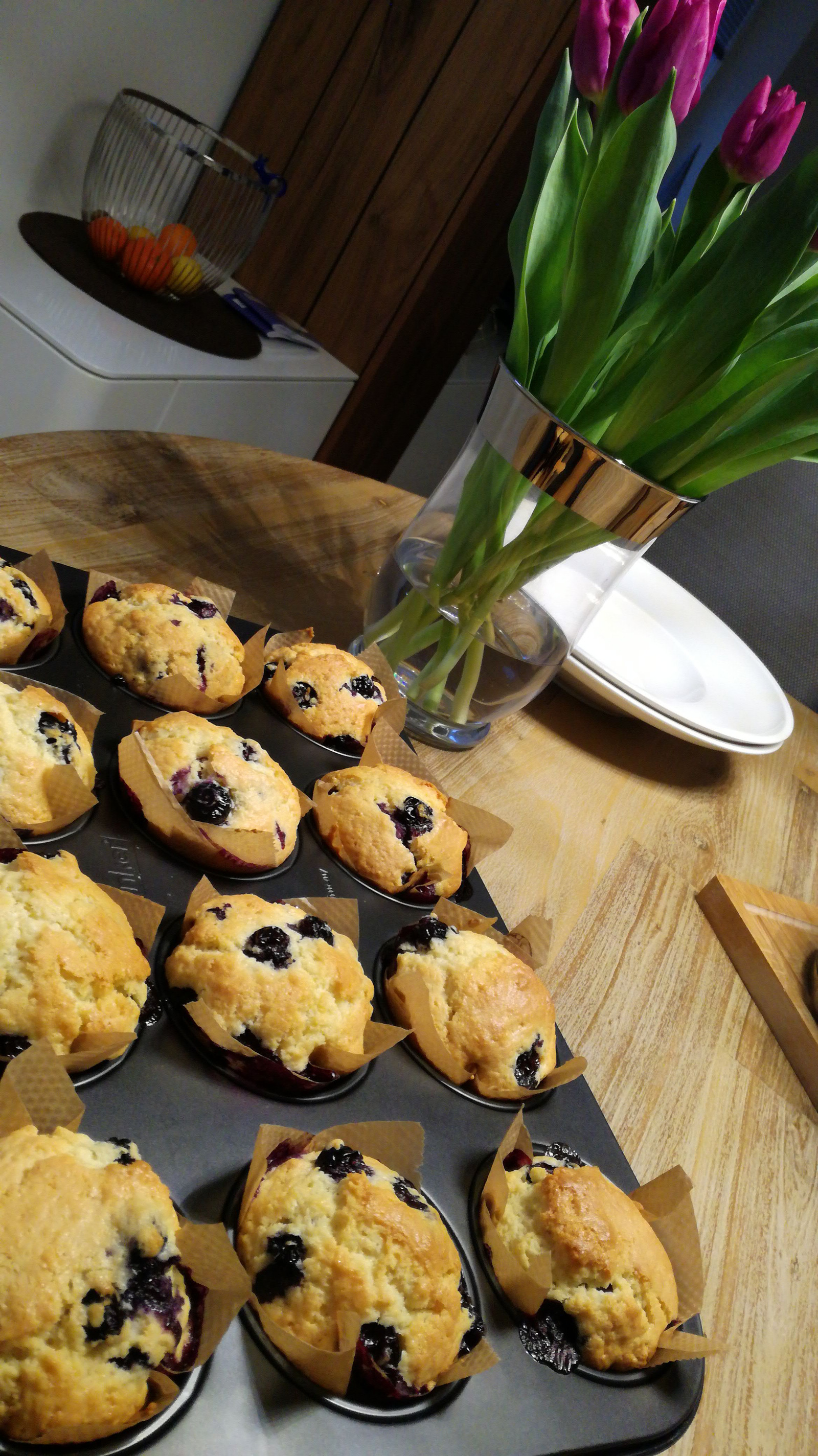 Muffin s borovnicom