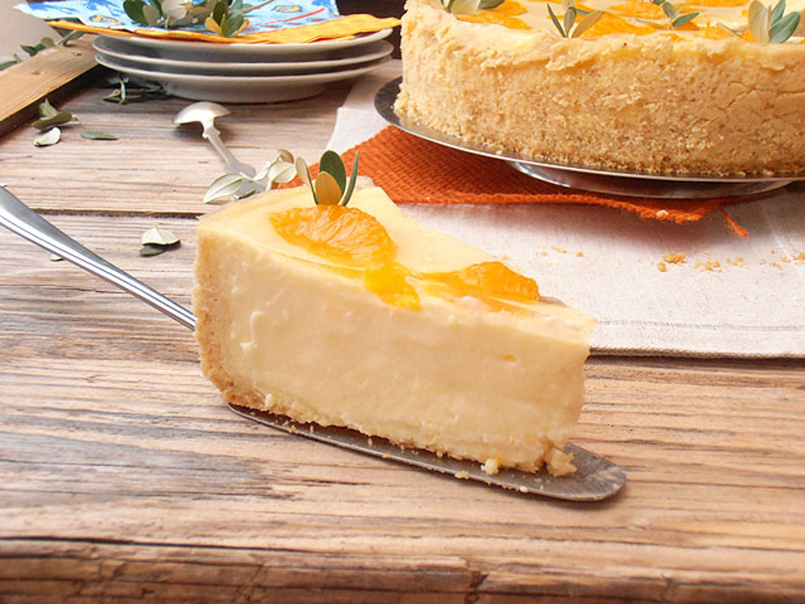 Torta od sira i mandarina