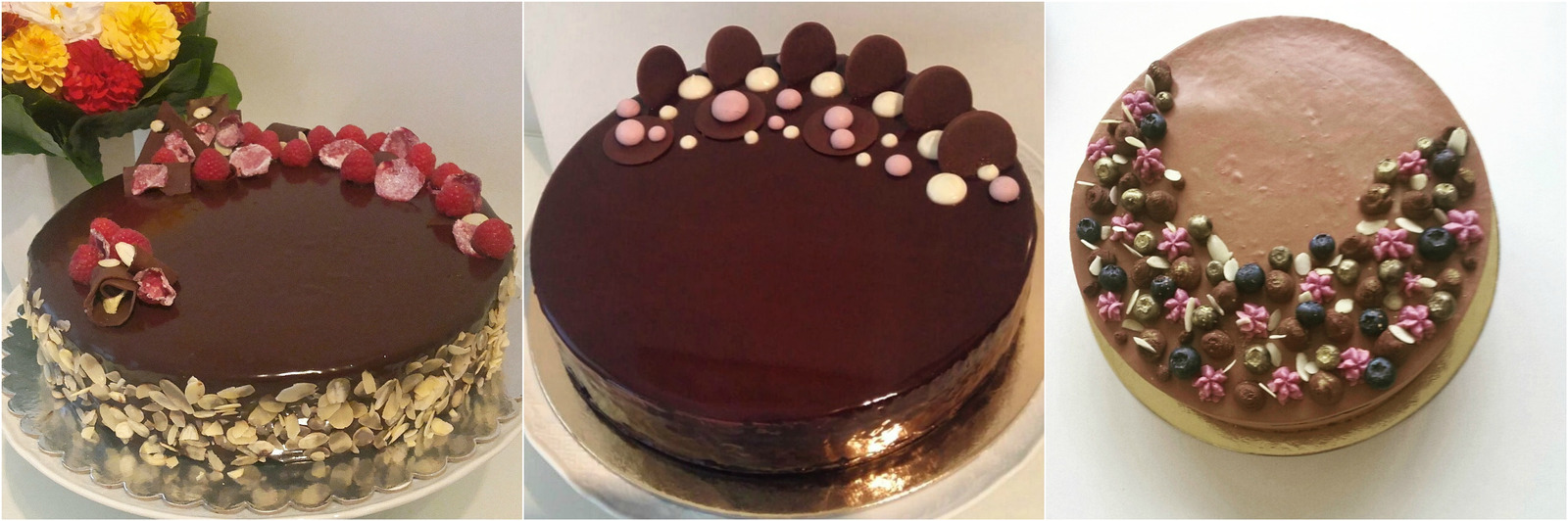 Čokoladna mousse torta s malinama