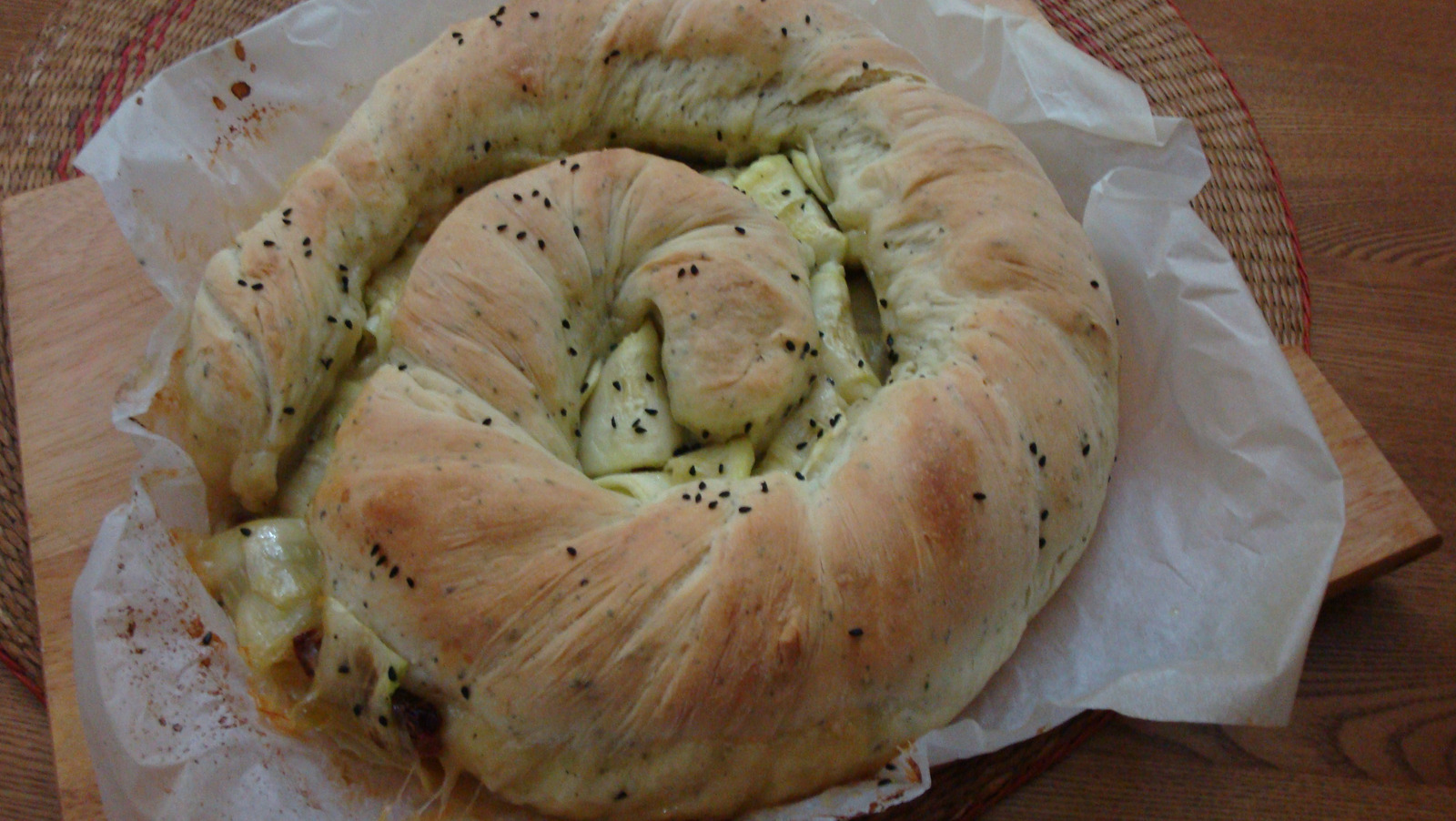 Spiralna focacca