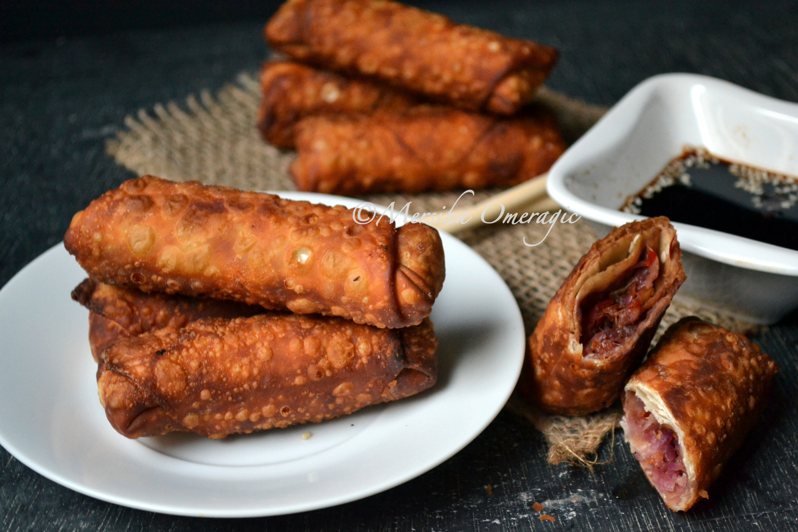 Vegeterijanske Egg rolls