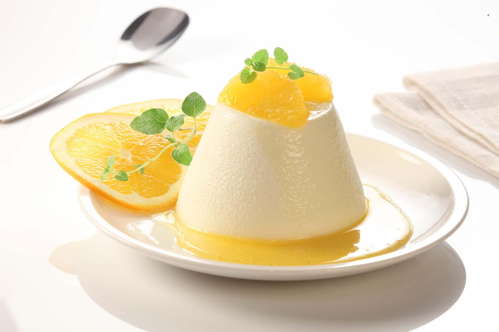 Panna cotta s narančom
