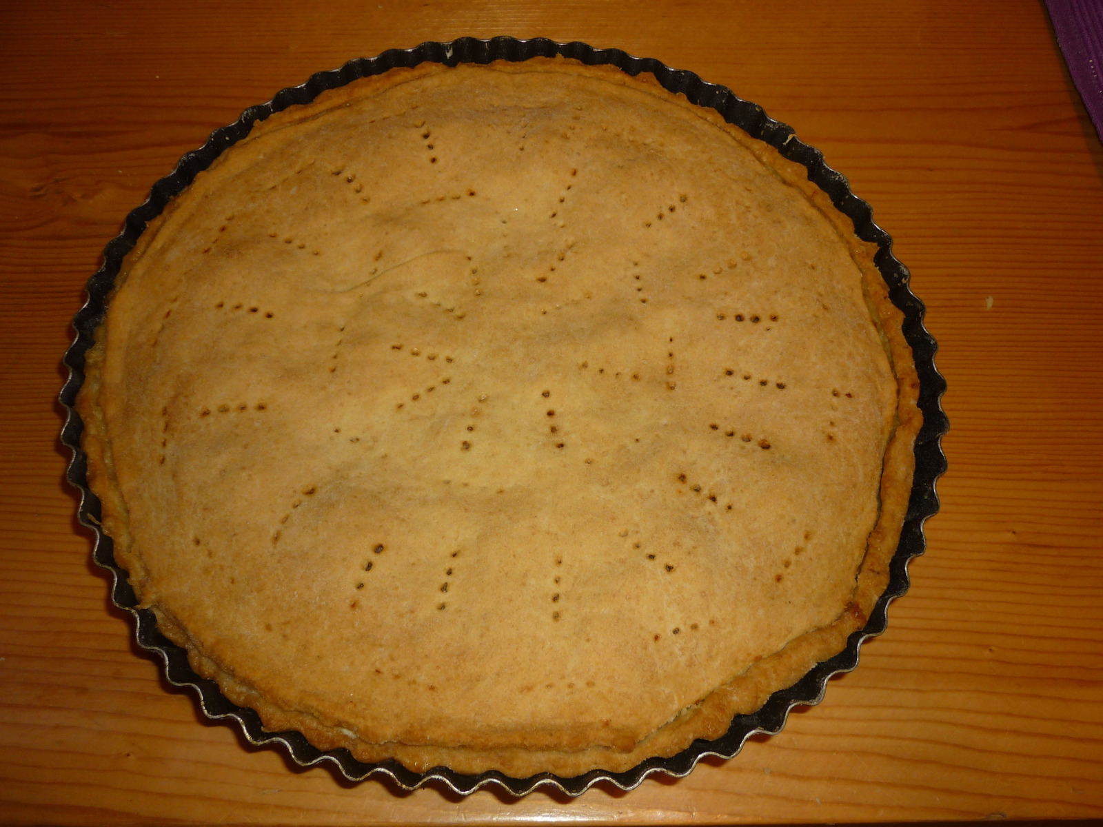 Pita na blef (jabuke, šljive i svježi sir)