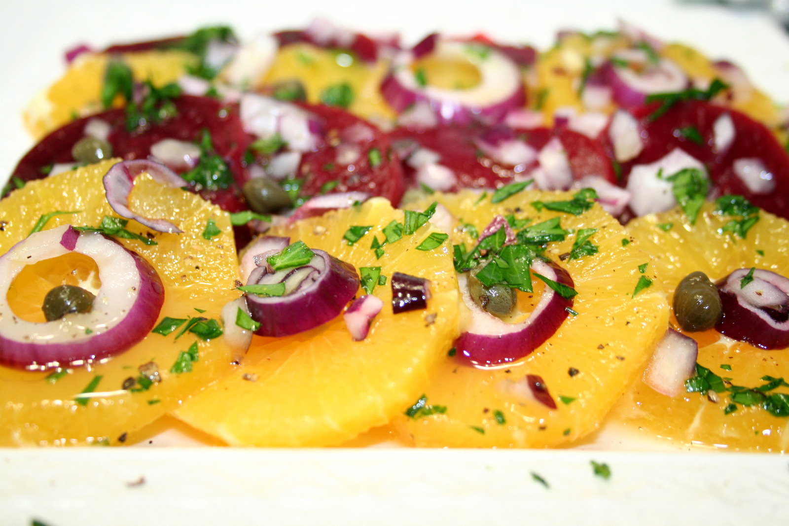 Salata od narandze i cvekle